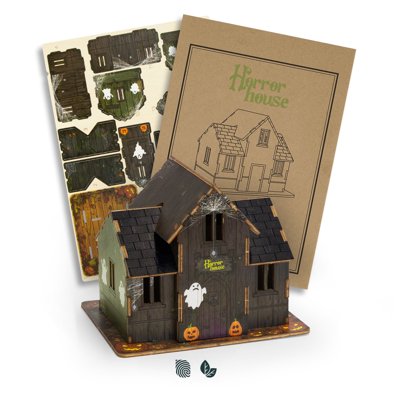 BRANDCRAFT House Wooden Model