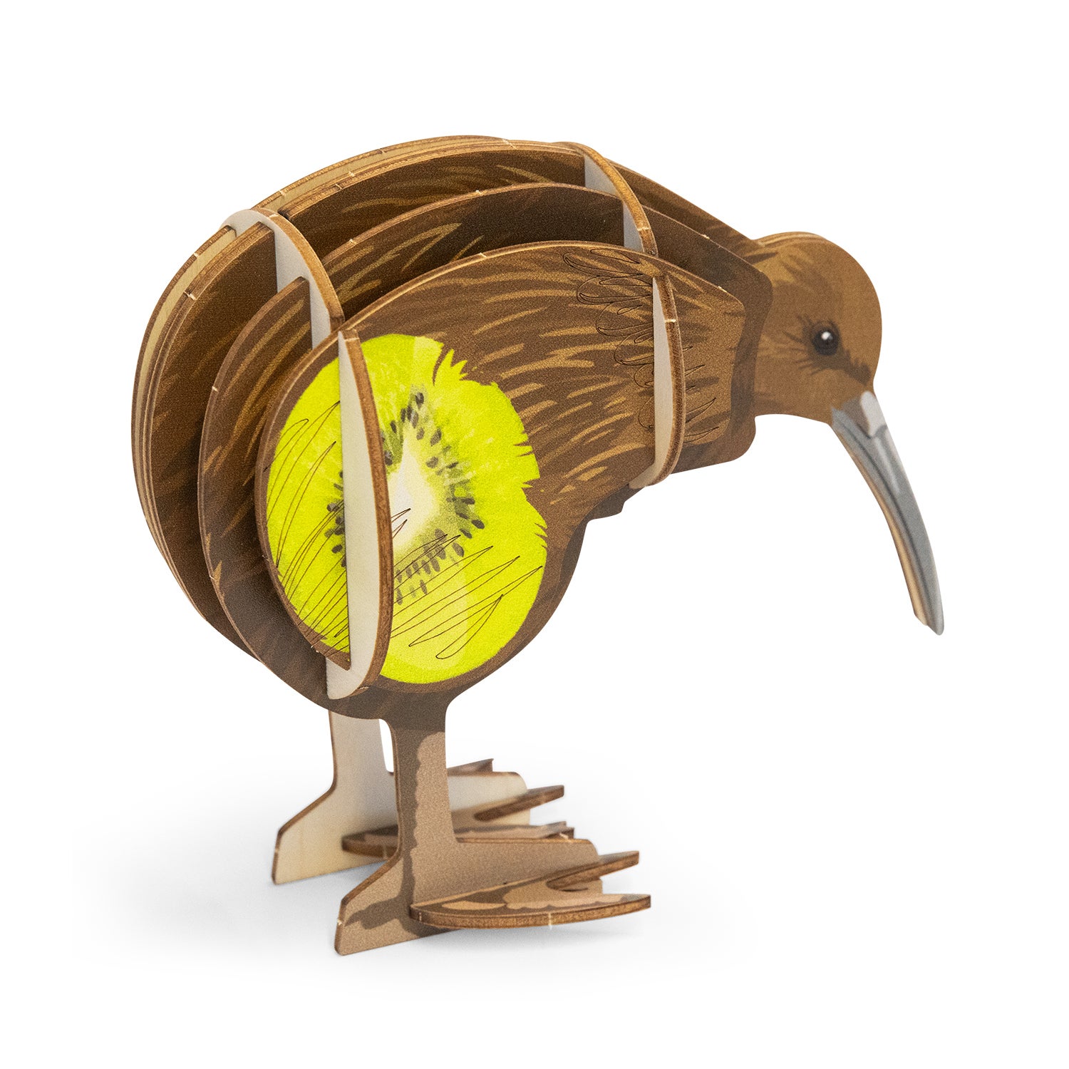 BRANDCRAFT Kiwi Wooden Model
