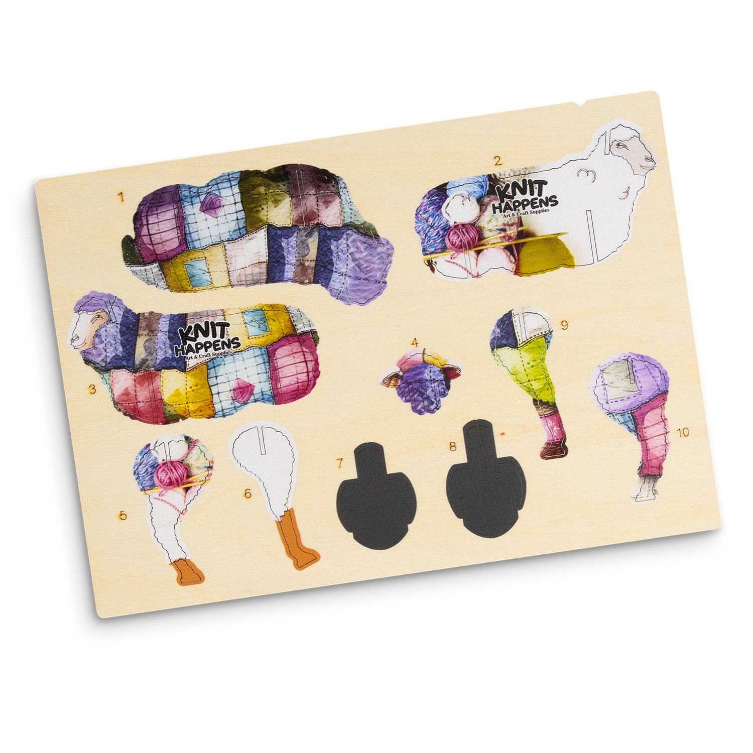 BRANDCRAFT Sheep Wooden Model