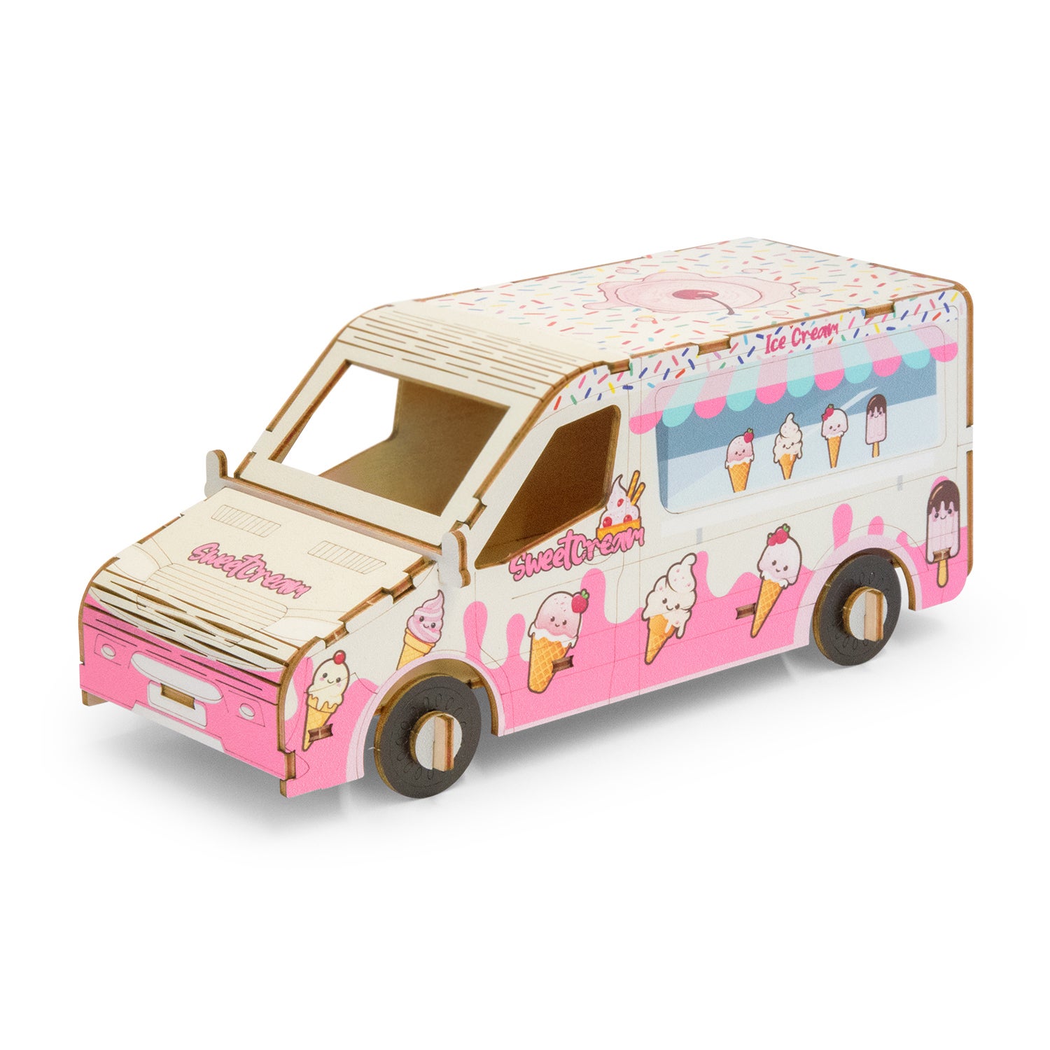 BRANDCRAFT Van Wooden Model