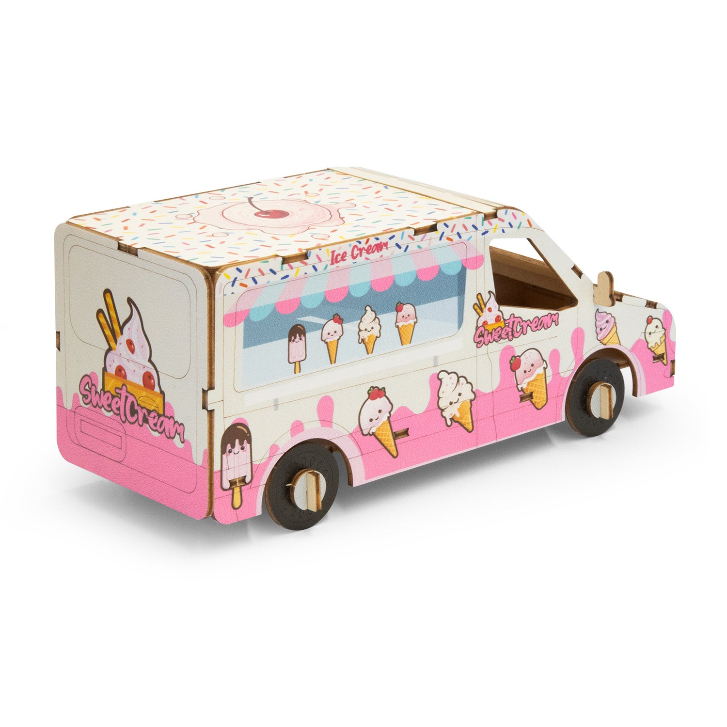 BRANDCRAFT Van Wooden Model