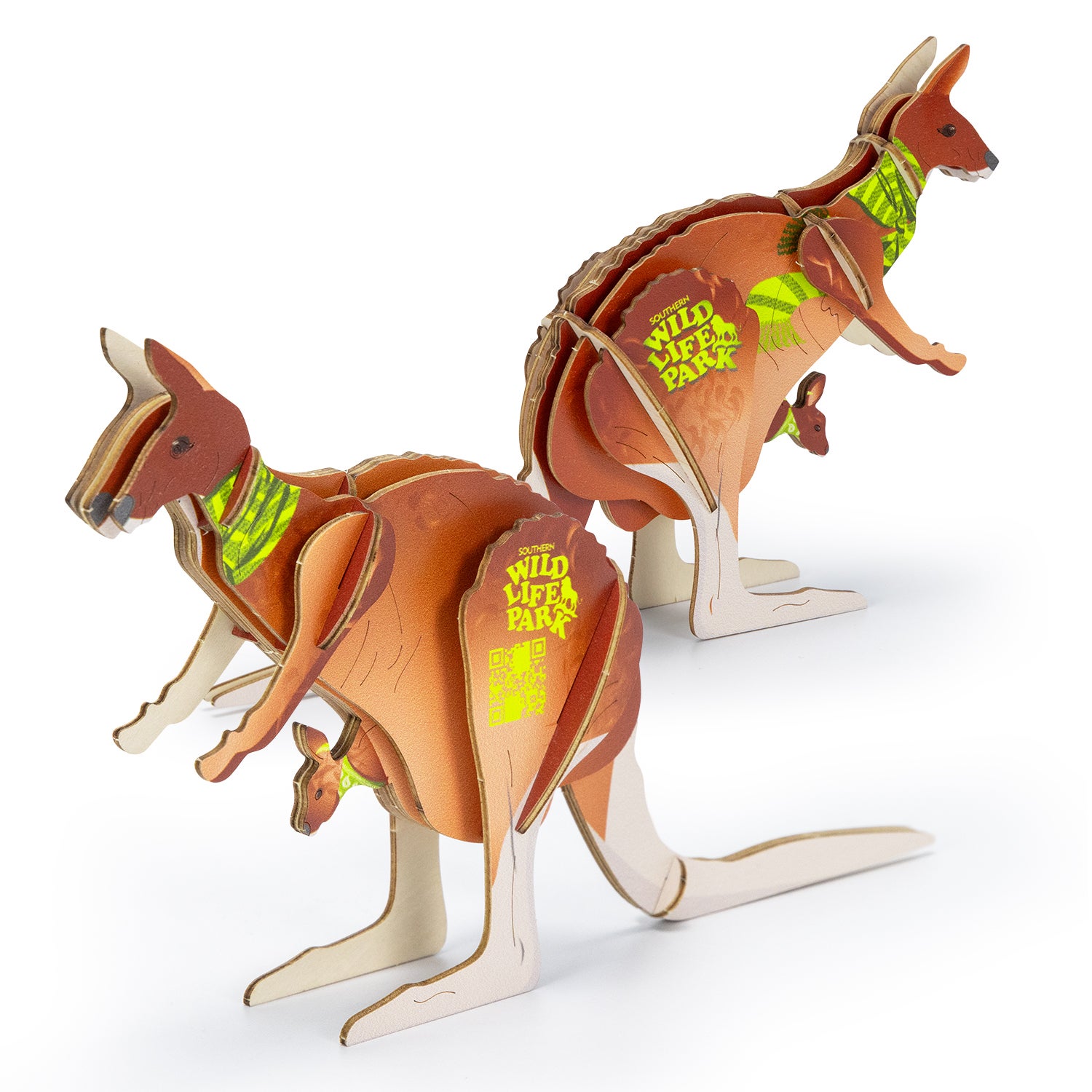 BRANDCRAFT Kangaroo Wooden Model