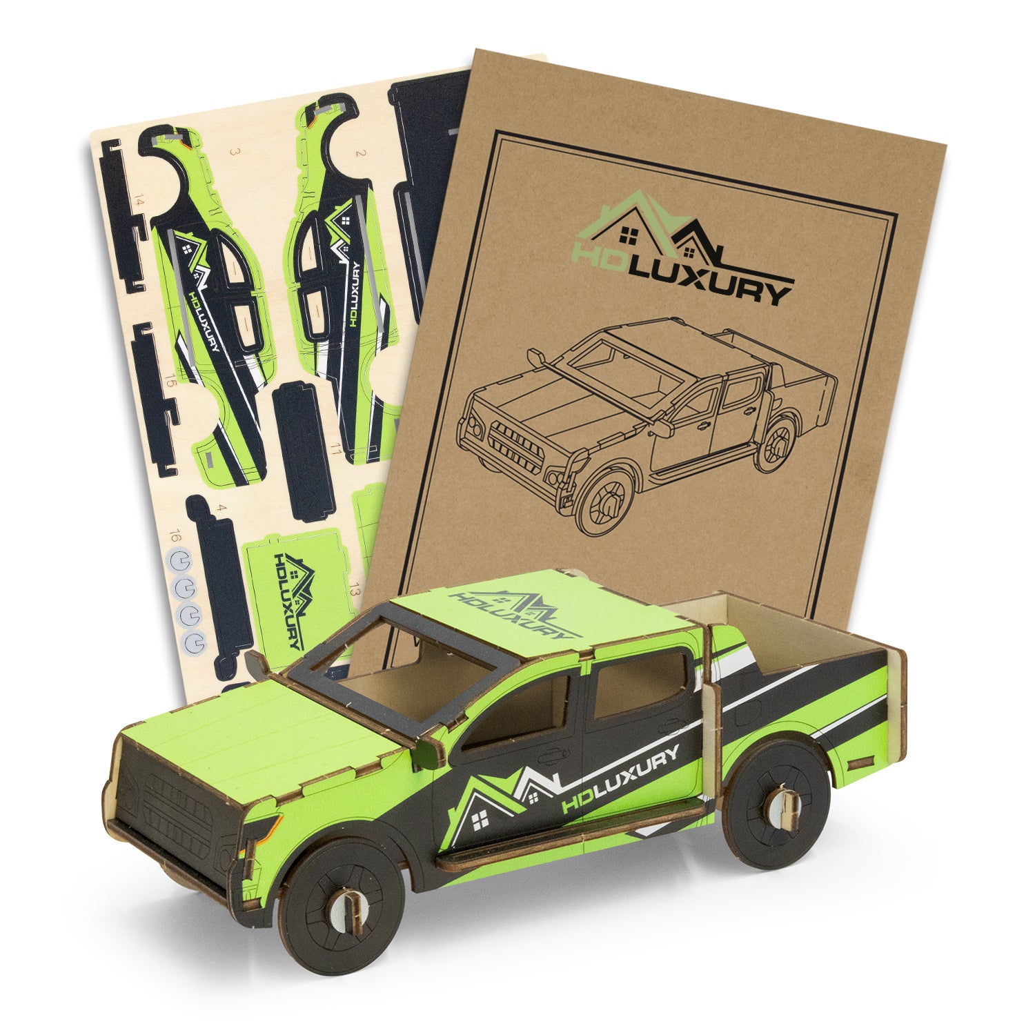 BRANDCRAFT UTE Wooden Model