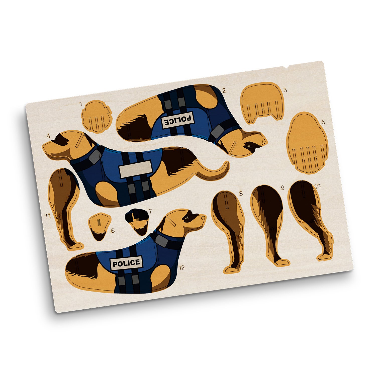 BRANDCRAFT Dog Wooden Model