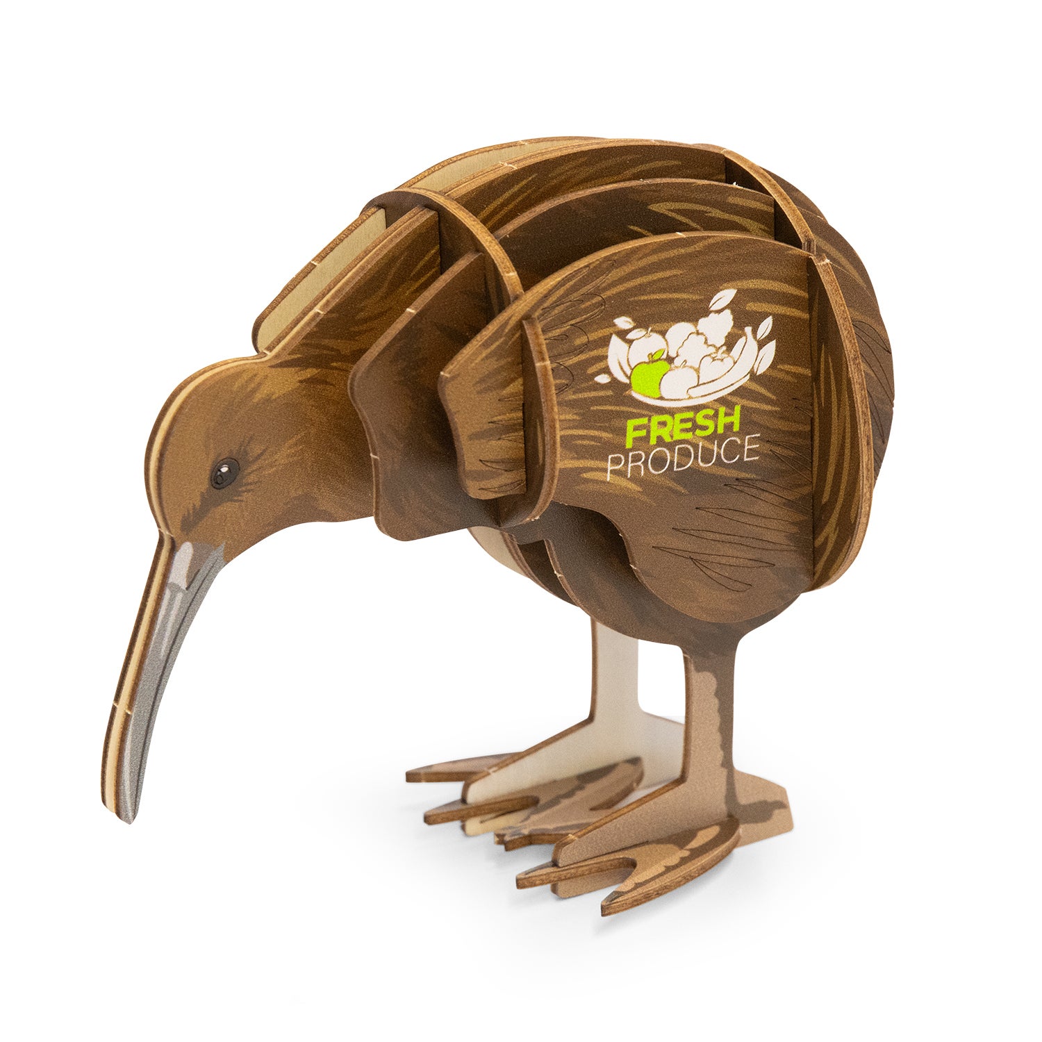 BRANDCRAFT Kiwi Wooden Model