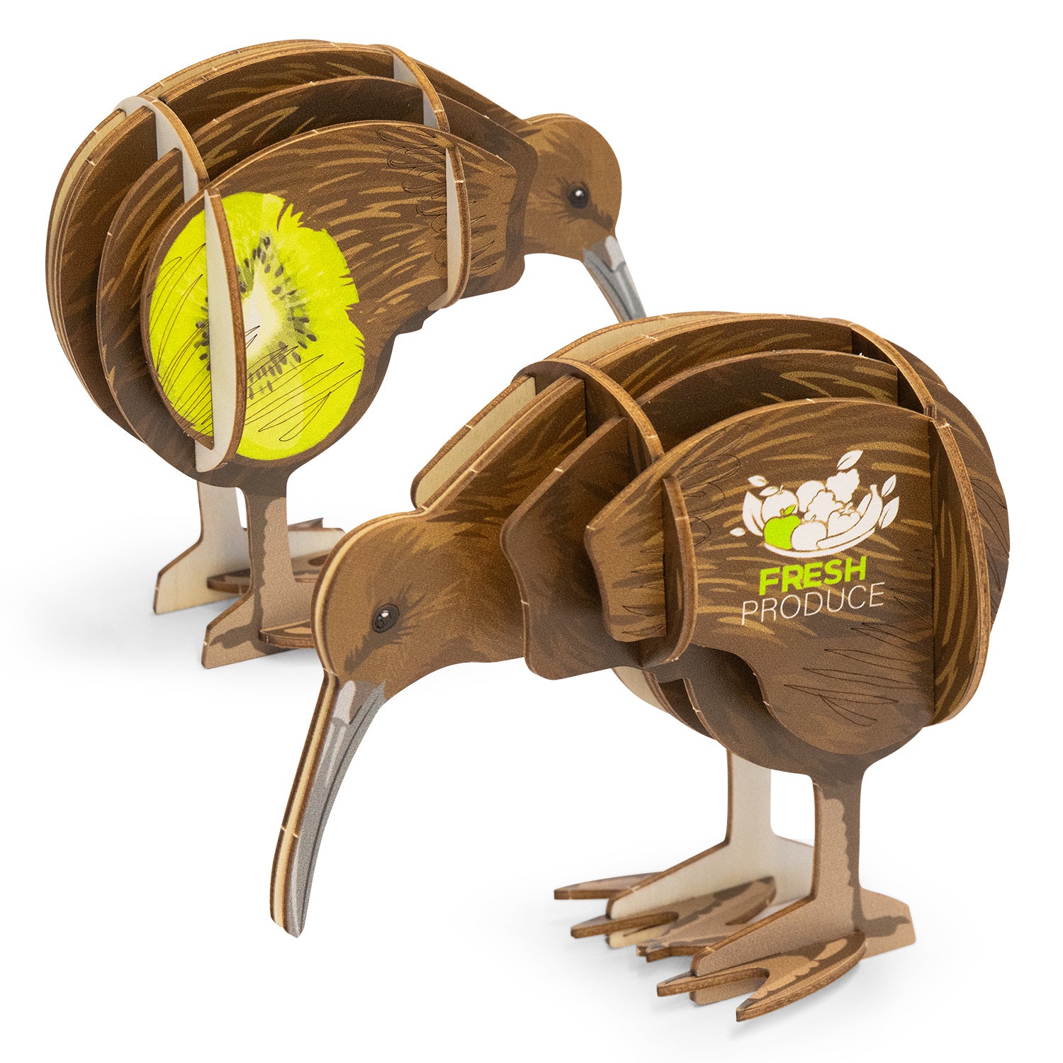 BRANDCRAFT Kiwi Wooden Model