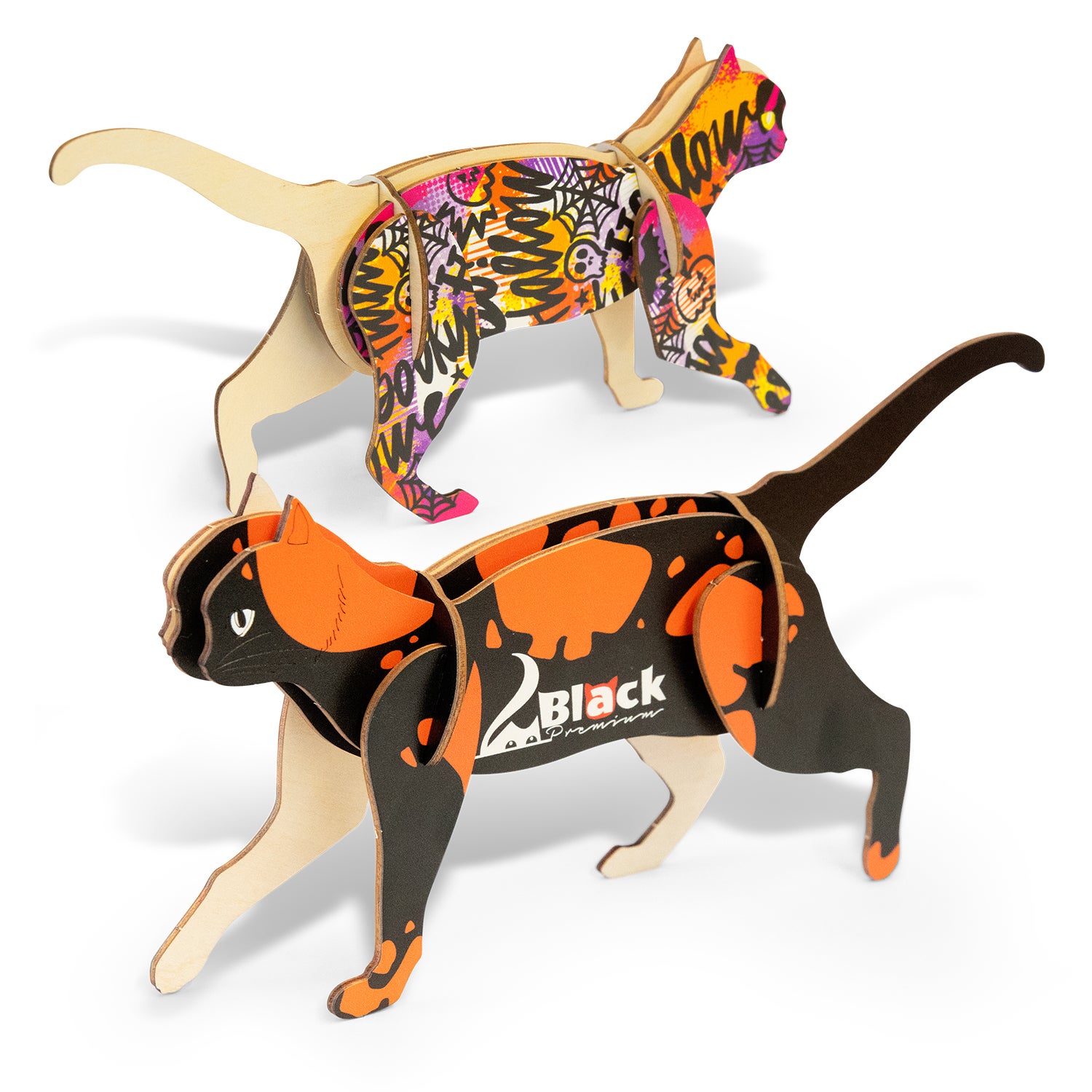 BRANDCRAFT Cat Wooden Model