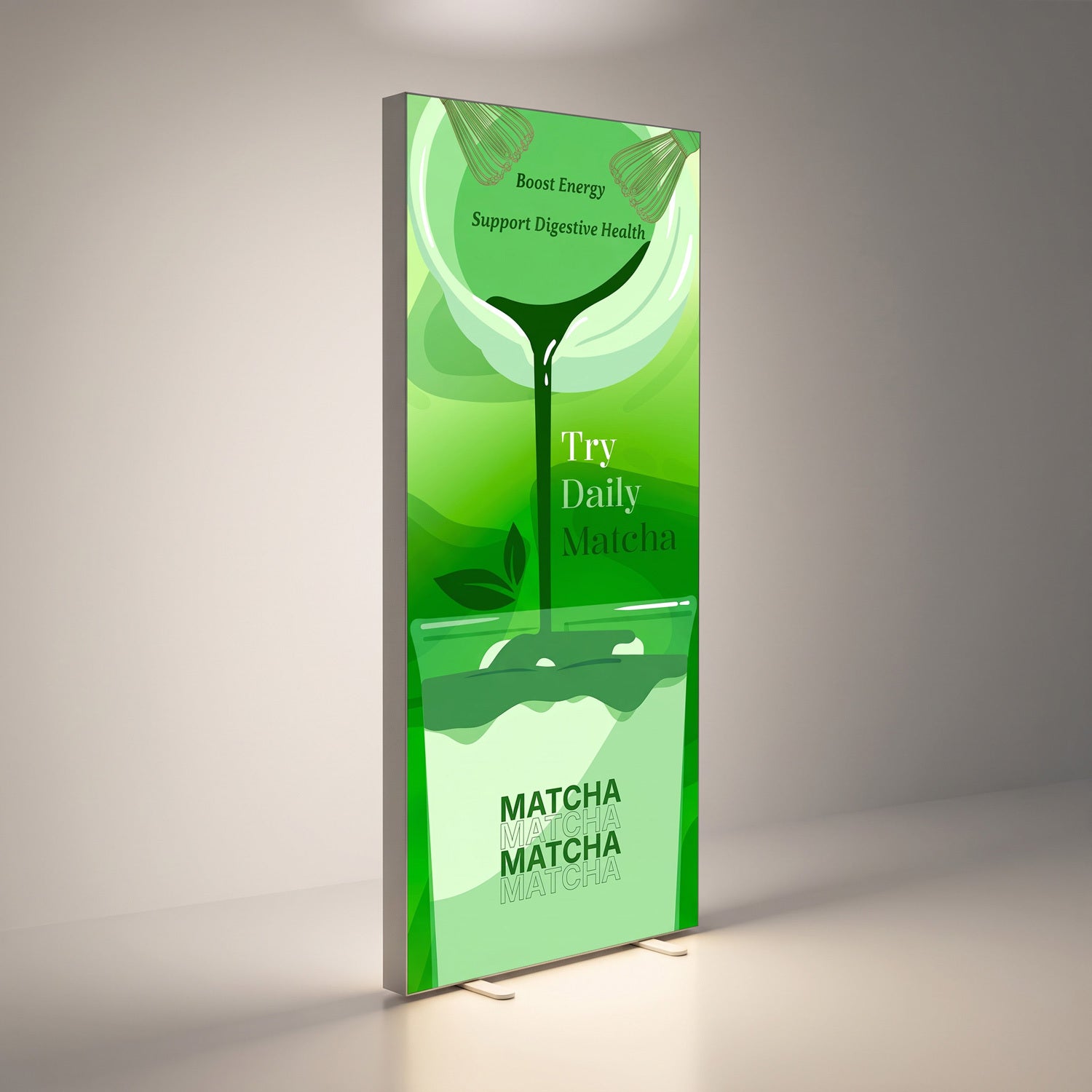 Portable Event Lightbox Bannerstand