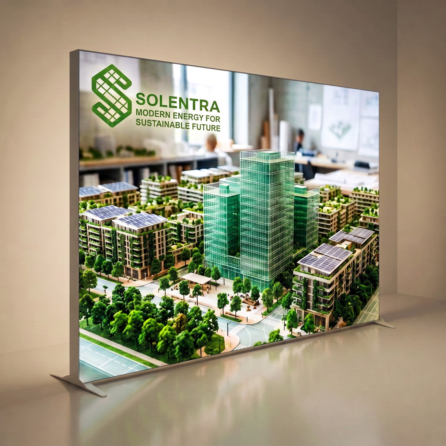 Lightbox Display Wall