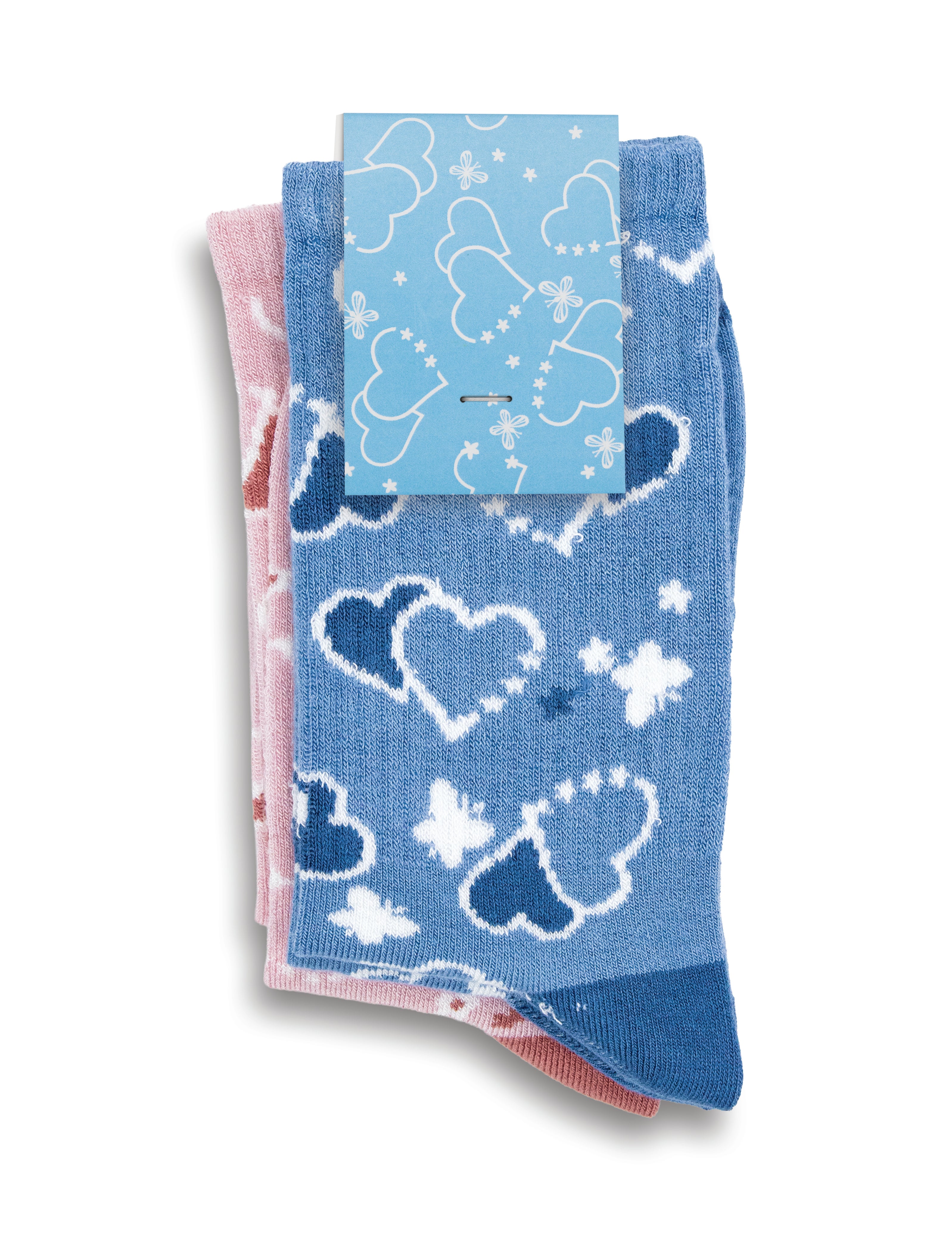 Jolly Knitted Bamboo Kids Socks - Set of 2