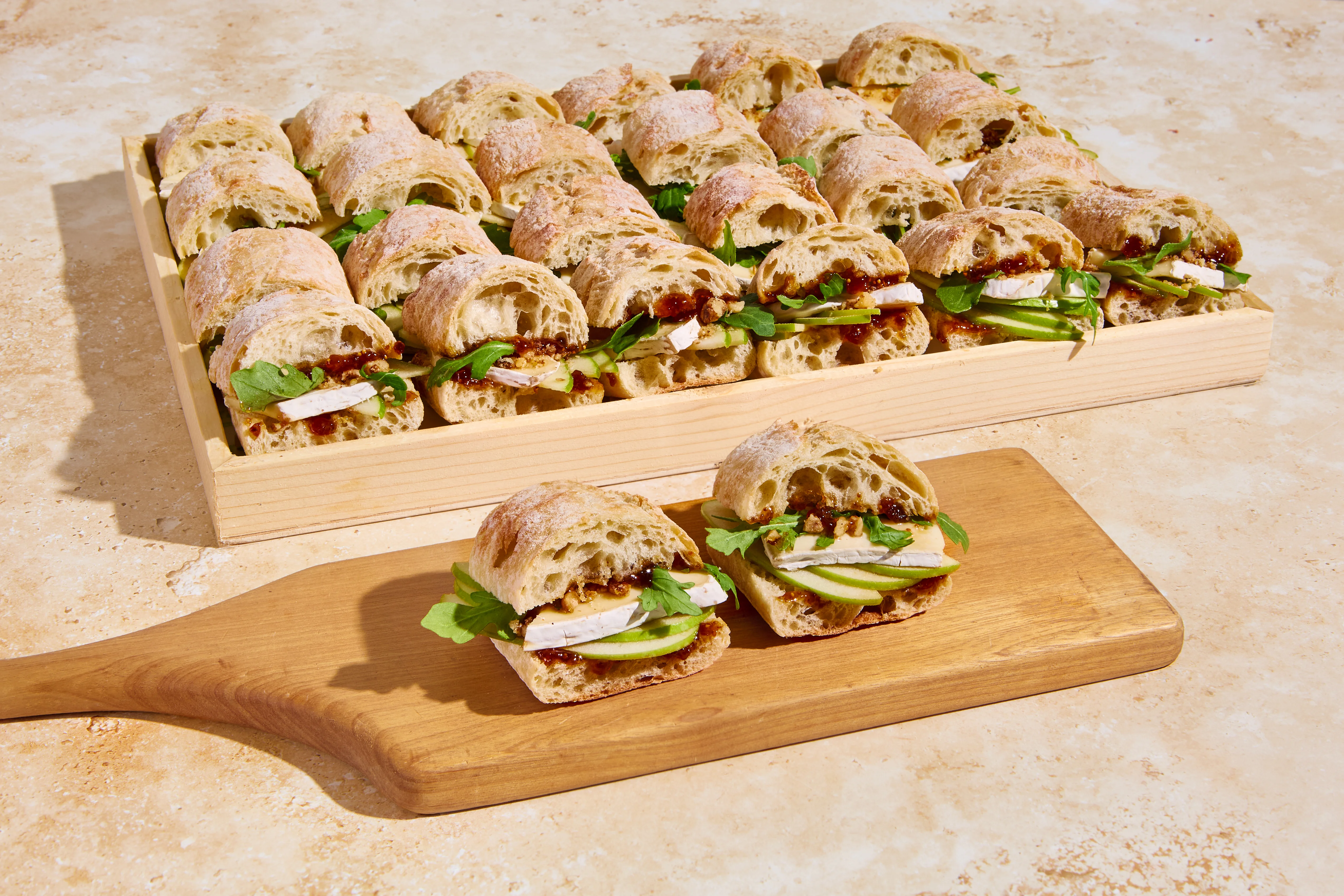 Apple & Brie Sandwich Tray