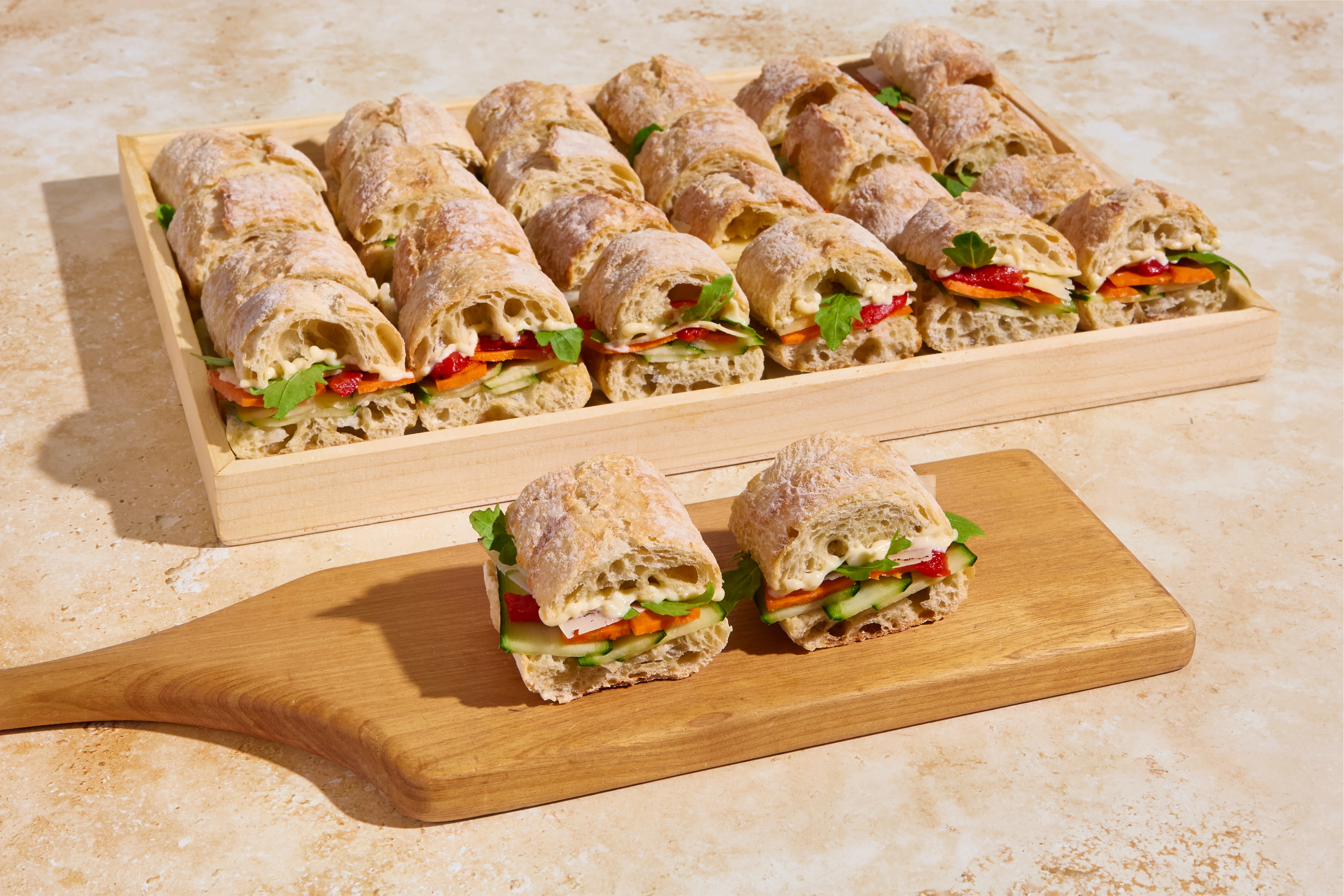 Veggie Garden Sandwich Tray