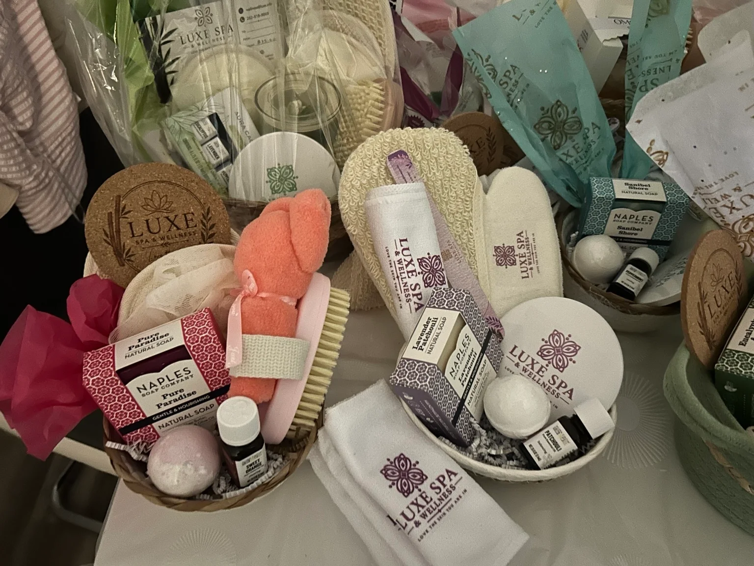 Custom Spa Gift Baskets and Branded Wellness Products for Luxe Spa