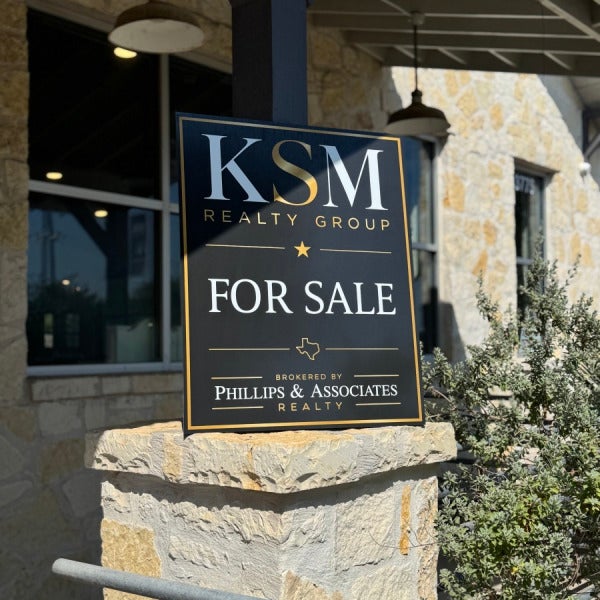 KSM Real Estate Sign