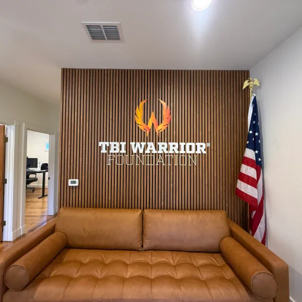 TBI Foundation_Lobby Sign