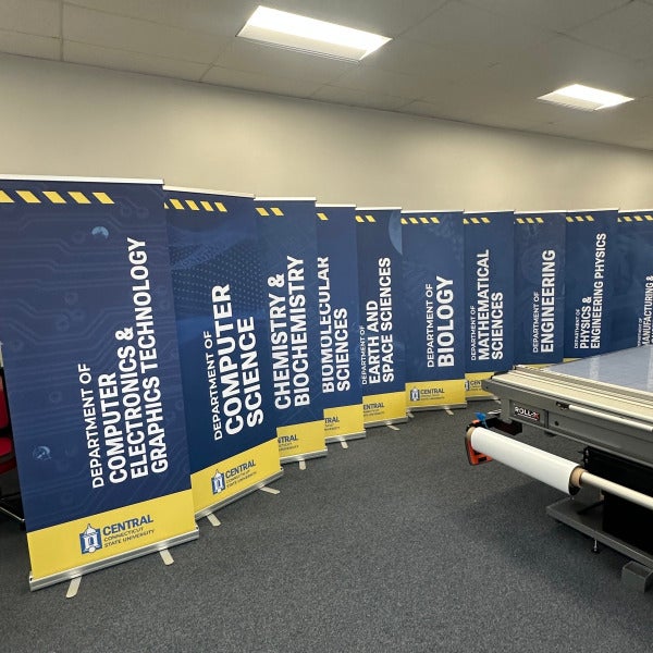 Custom Event Banners for Central Connecticut State University in New Britain, CT