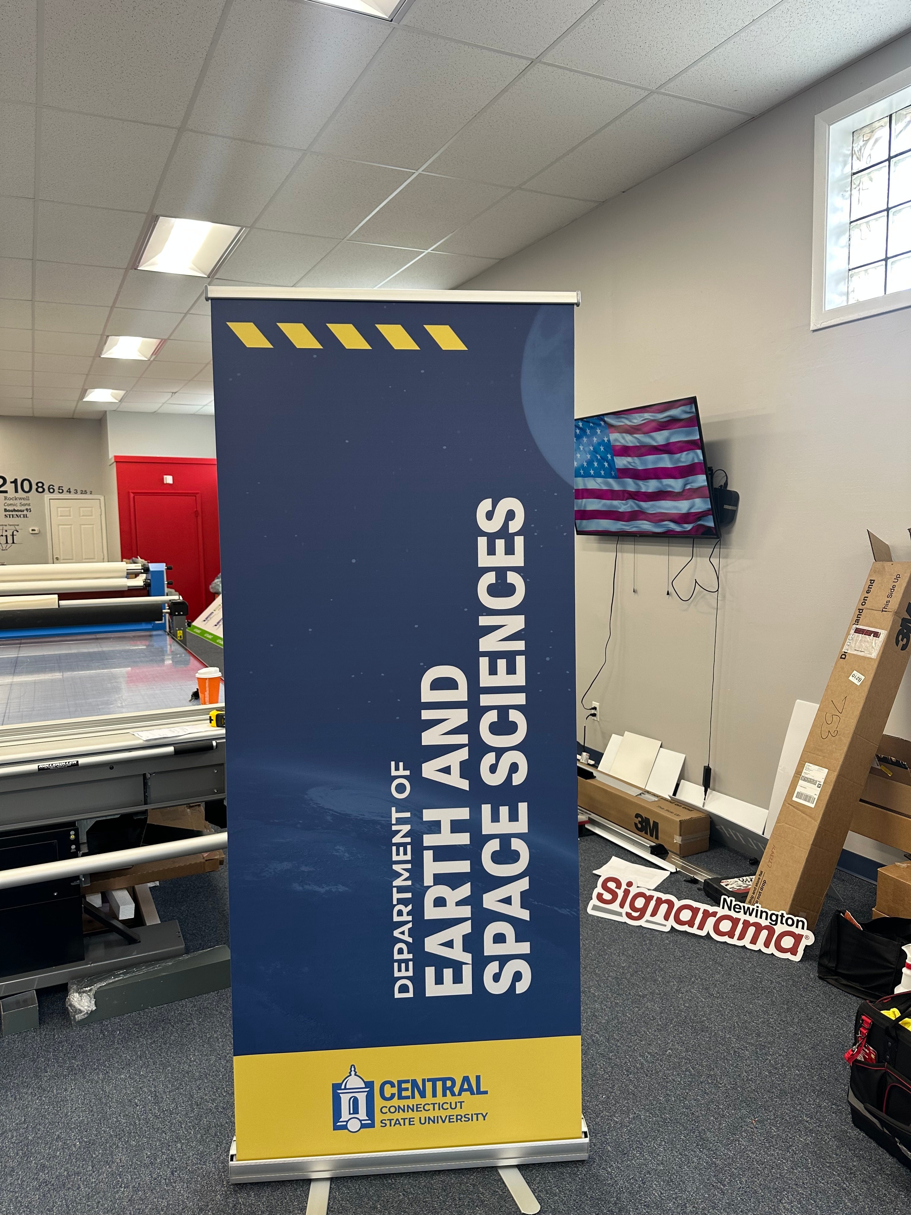 Custom Event Banners for Central Connecticut State University in New Britain, CT