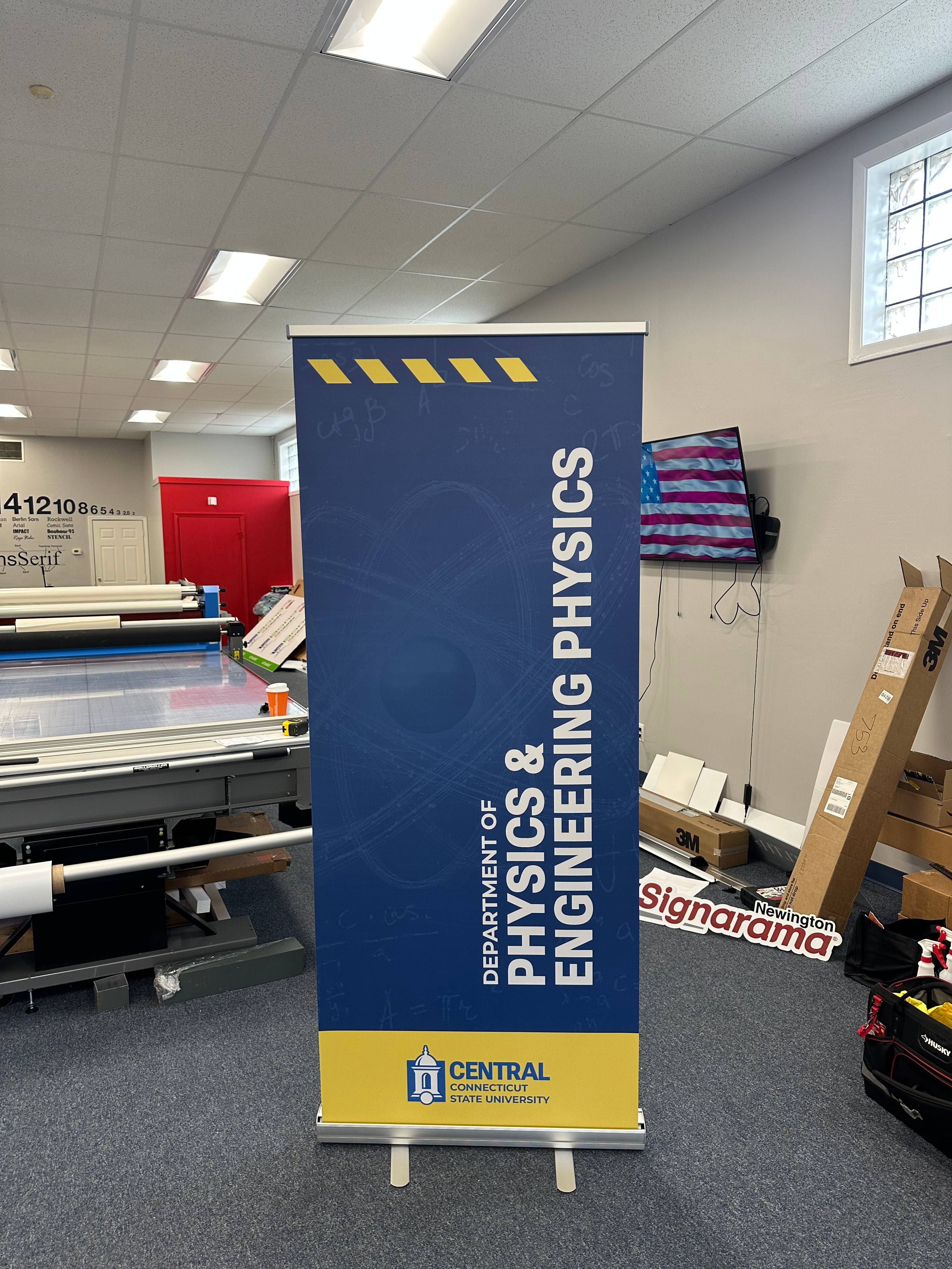 Custom Event Banners for Central Connecticut State University in New Britain, CT