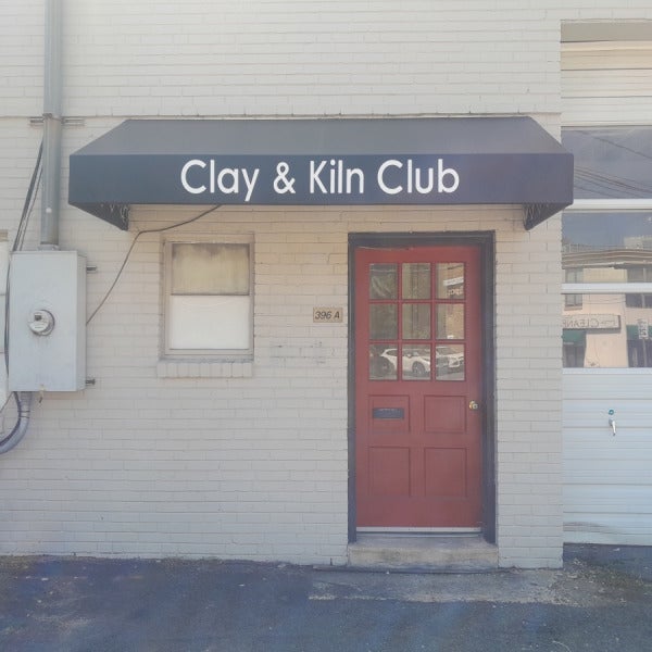 Custom Awning Sign for Clay & Kiln Club in Vienna, VA | Business Awning Signage