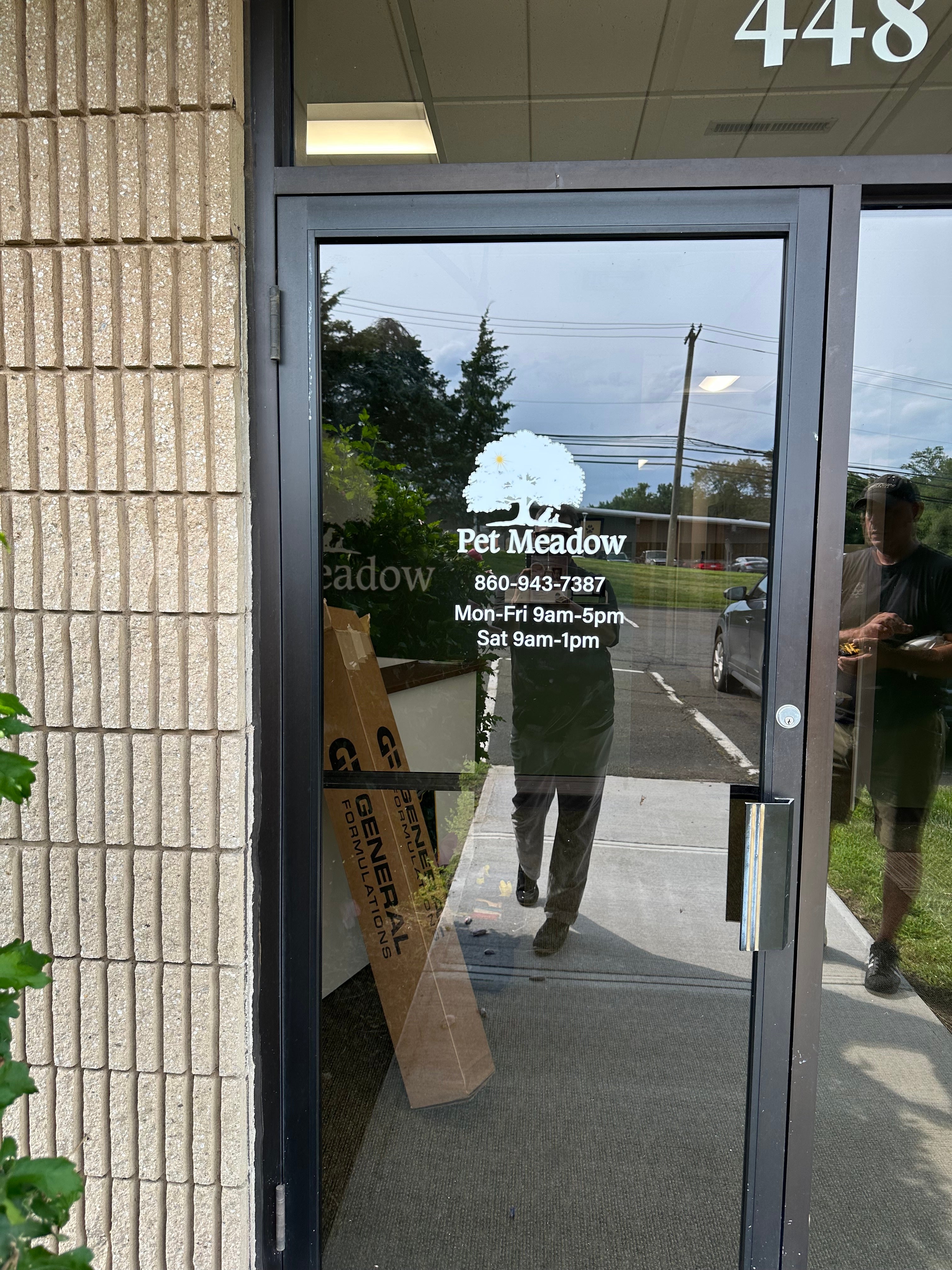 Pet Meadow Wall Graphics Installation in Middletown, CT