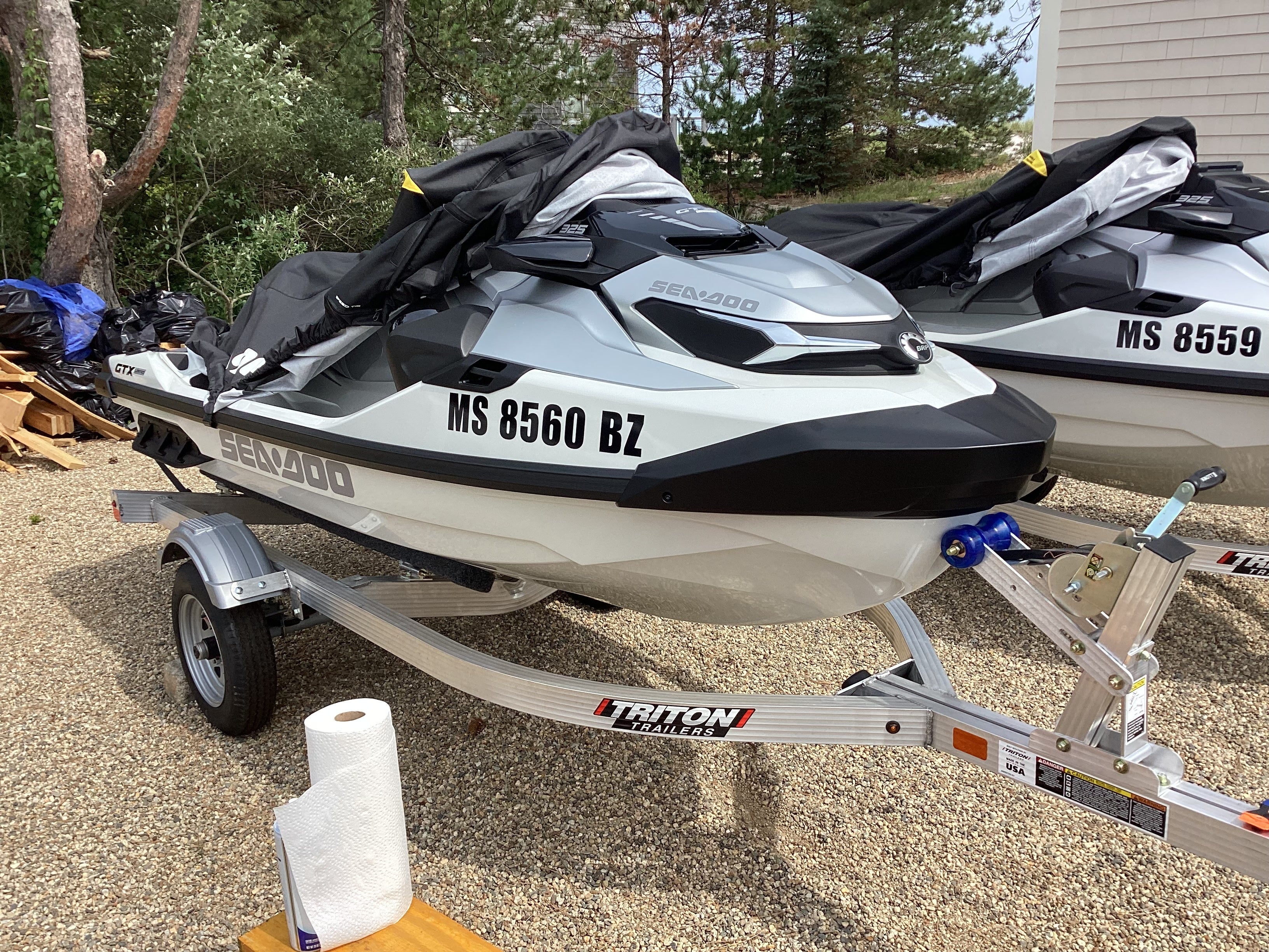Custom Watercraft Registration Graphics Installation for Sea-Doo Personal Watercraft