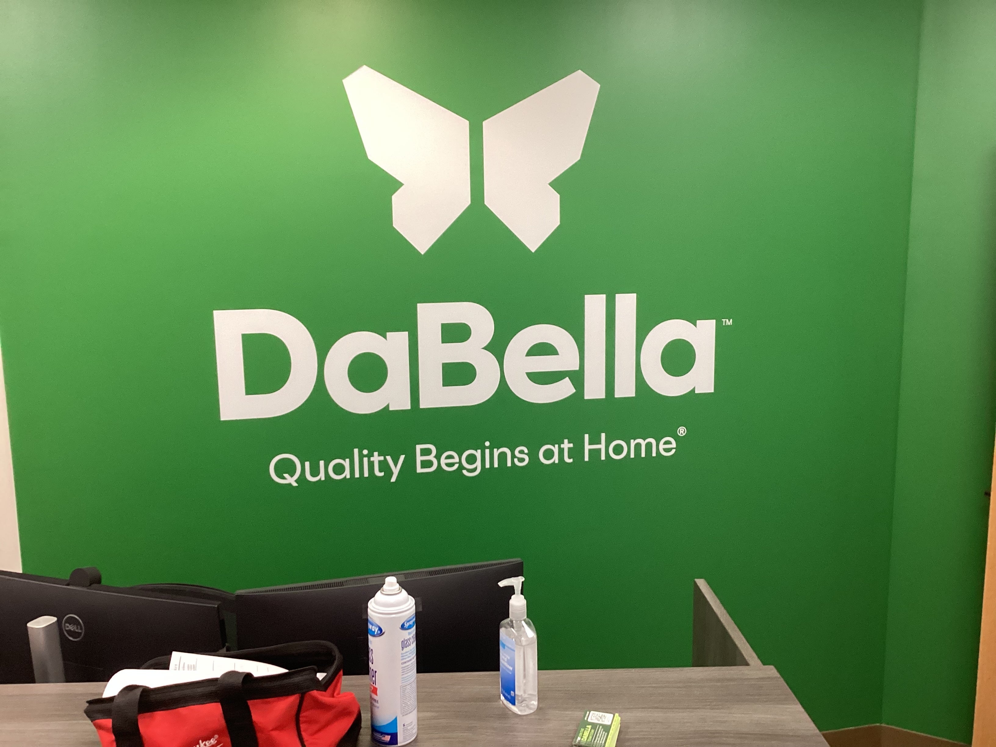 Bold Interior Wall Graphics Transform DaBella's Office Space in Danvers, MA