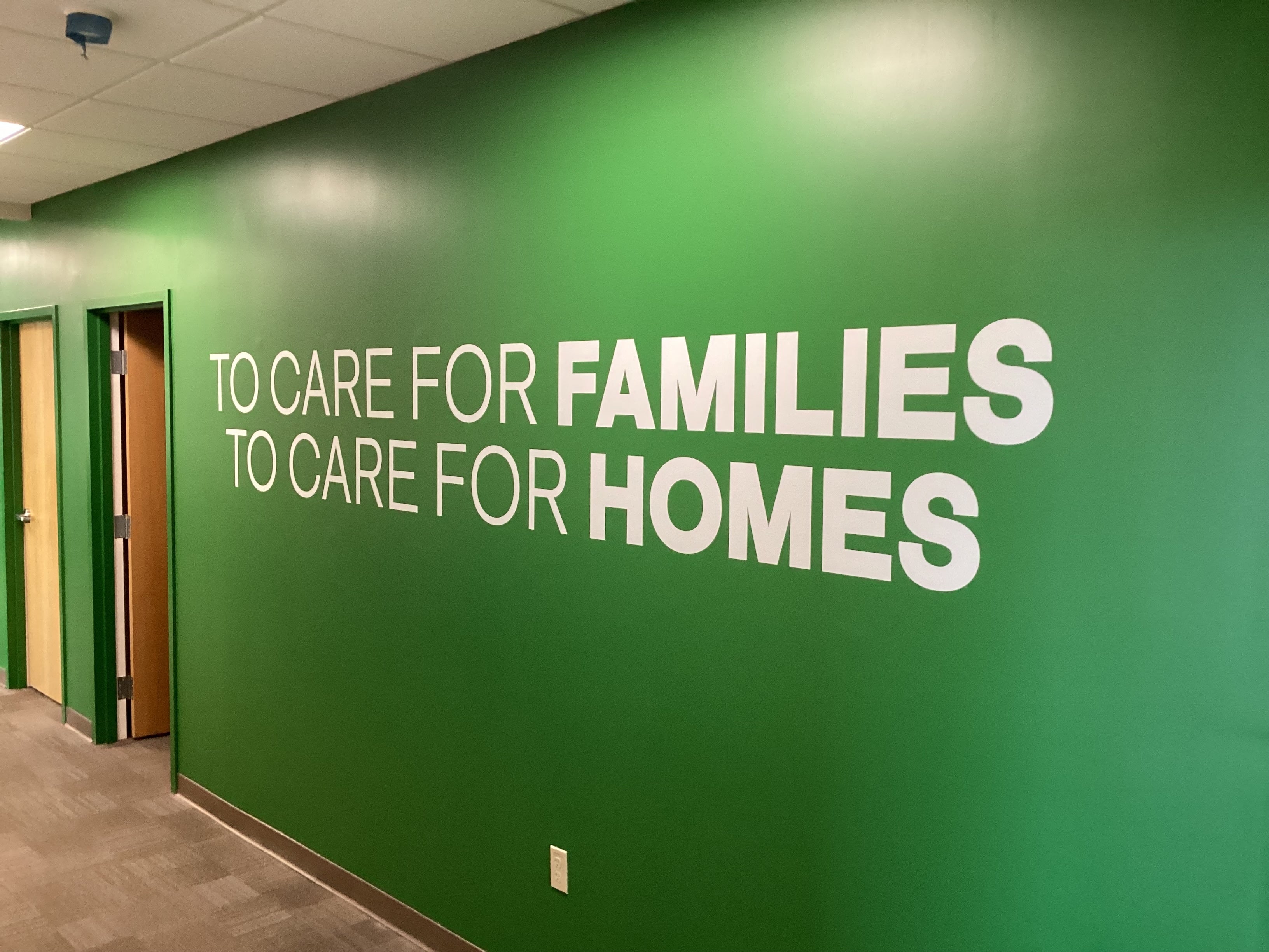 Bold Interior Wall Graphics Transform DaBella's Office Space in Danvers, MA