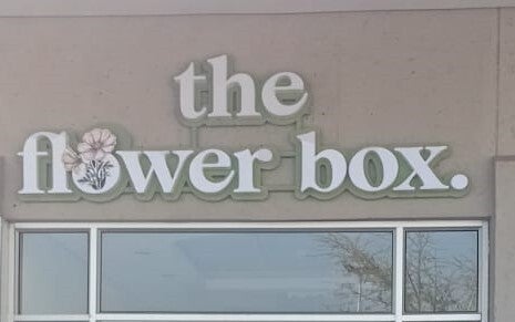Custom 3D contour cut letters with LED – The Flower Box