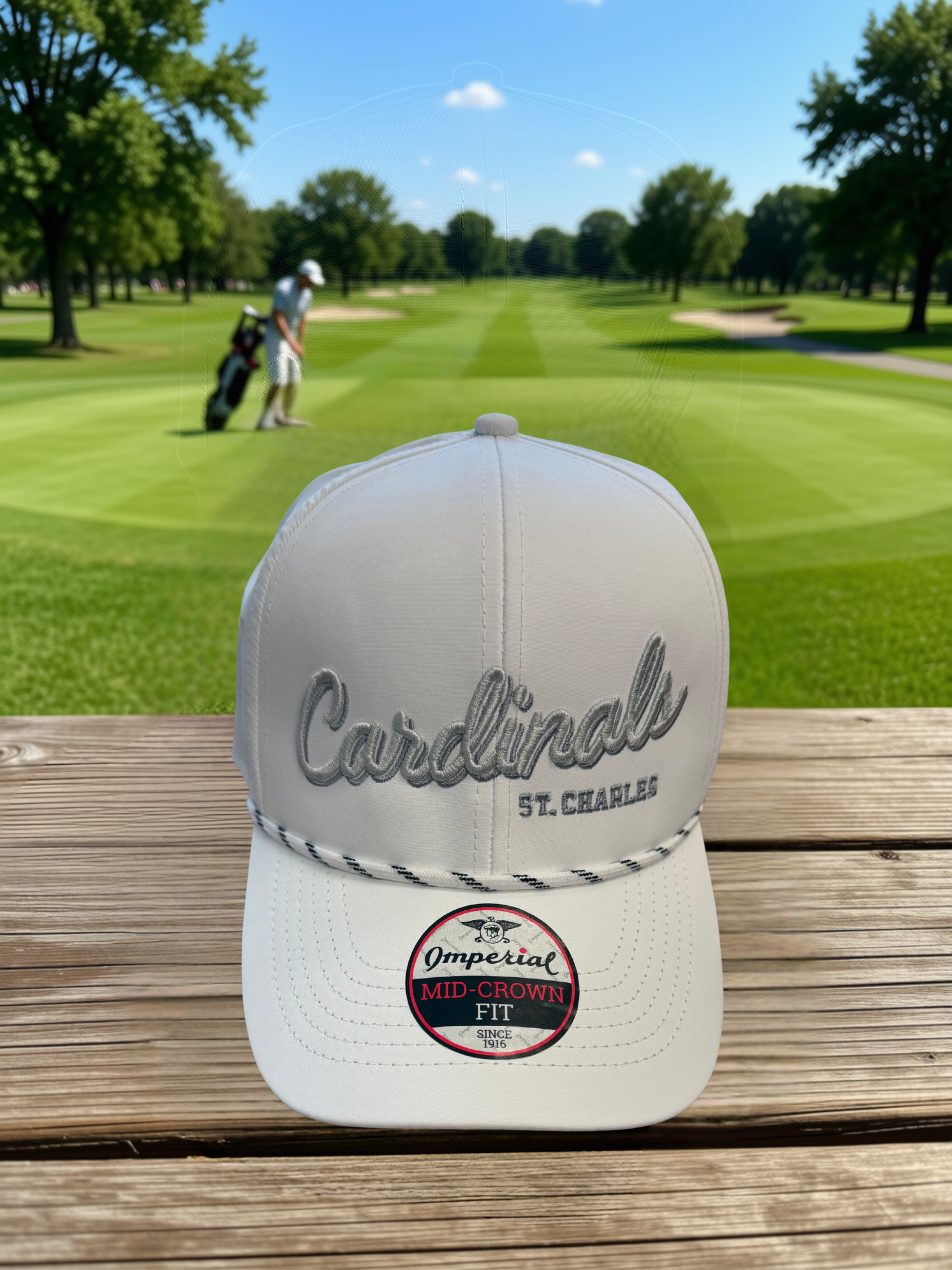 Raised Embroidery Performance Cap