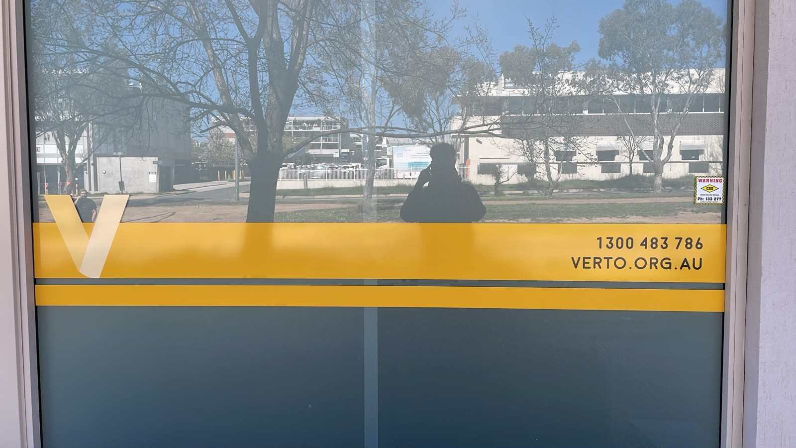 VERTO – Window Graphics, Privacy Frosting & Lightbox Signage