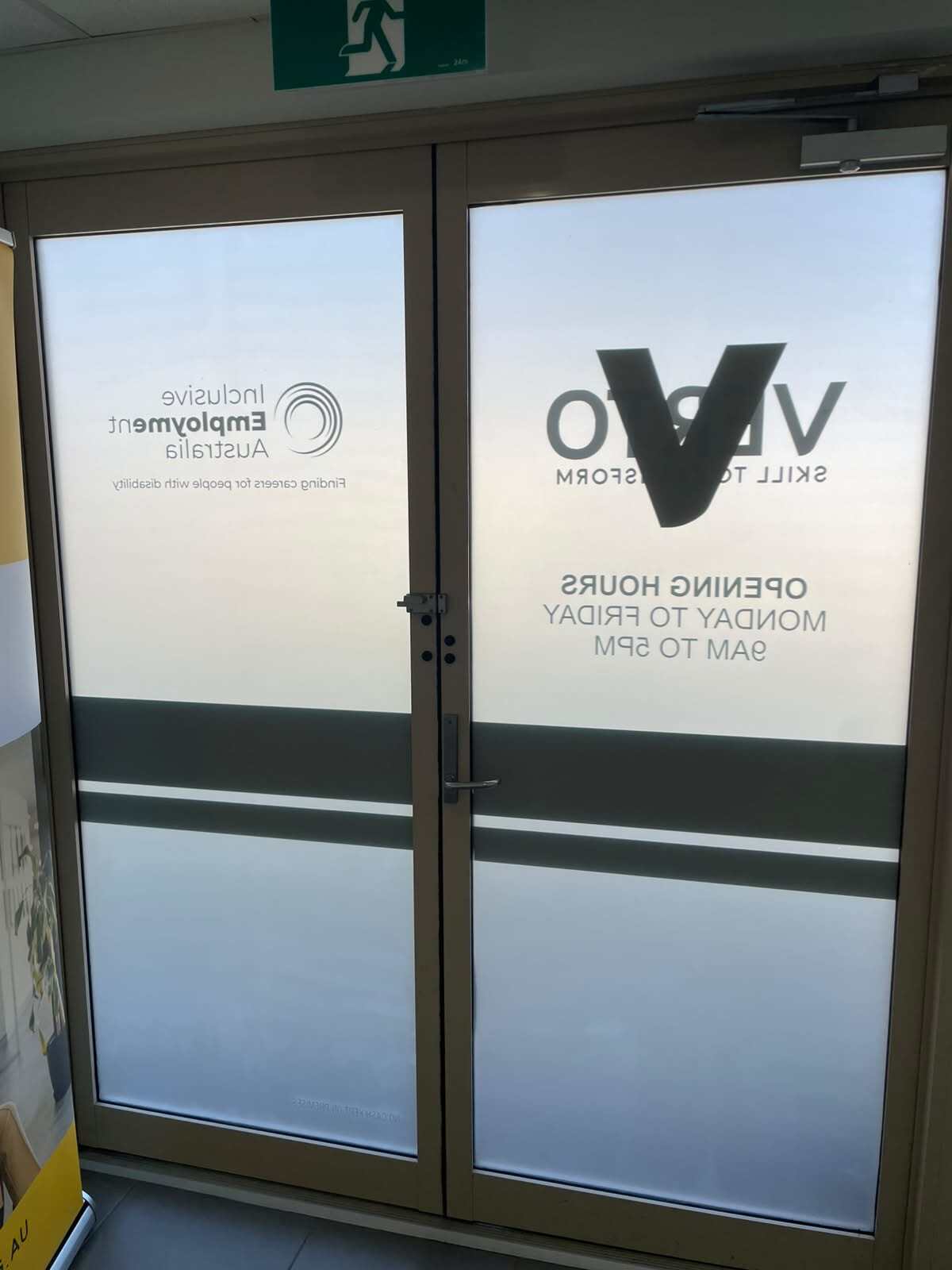 VERTO – Window Graphics, Privacy Frosting & Lightbox Signage