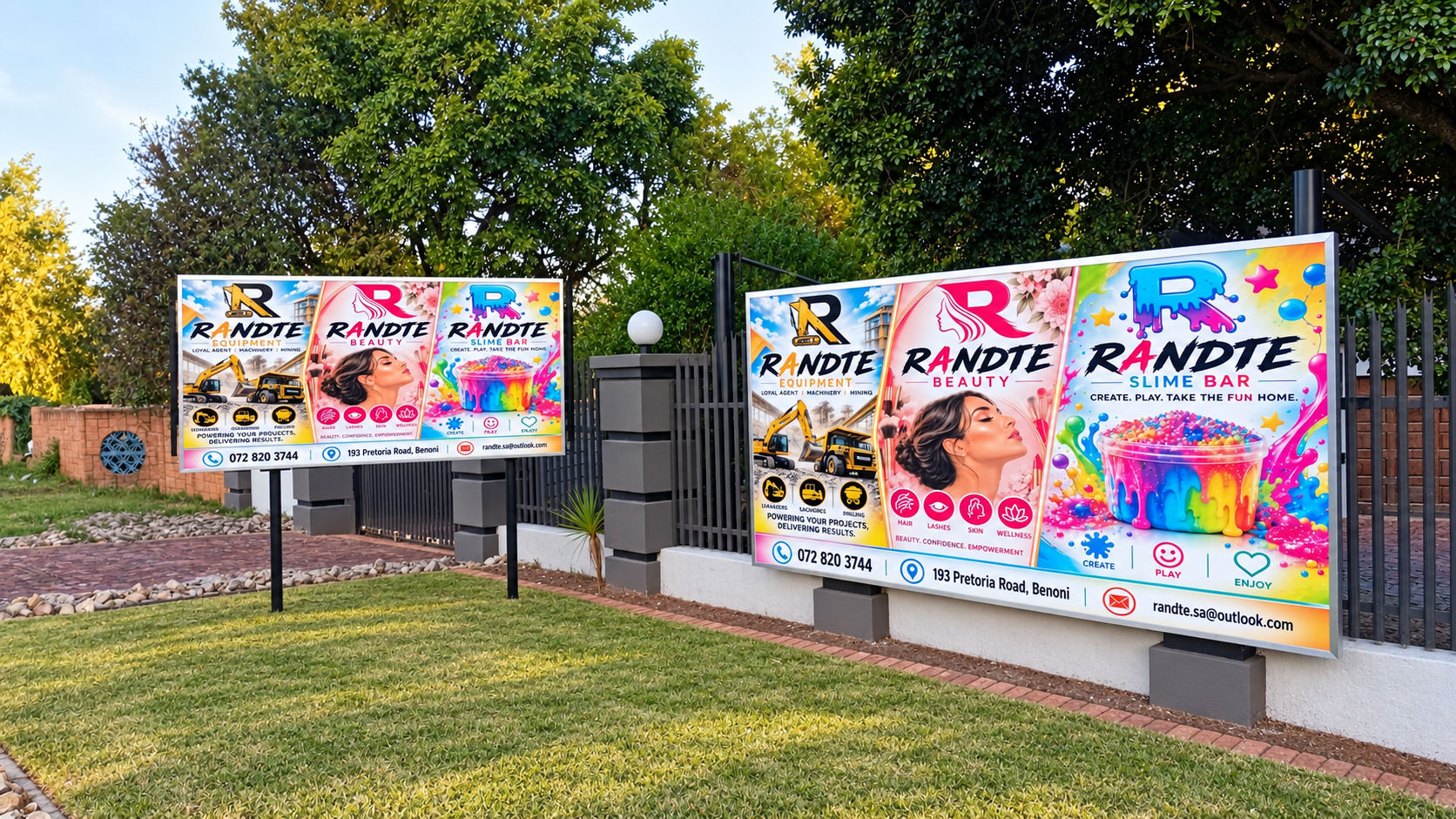 Chromadek Signage for Randte