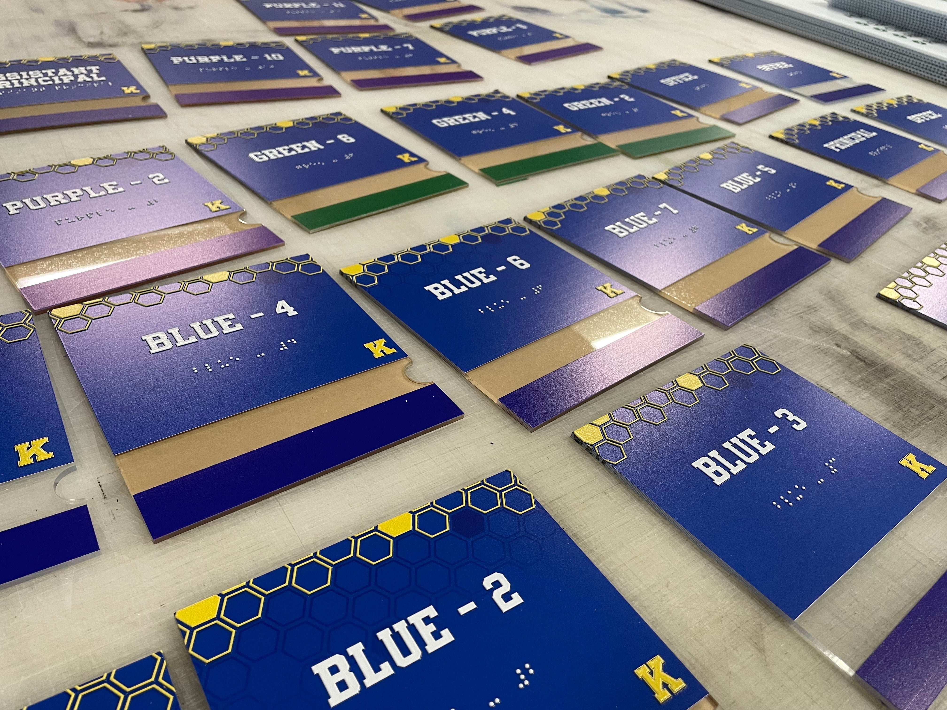 A Summer of ADA Signage! Kearsley Community Schools