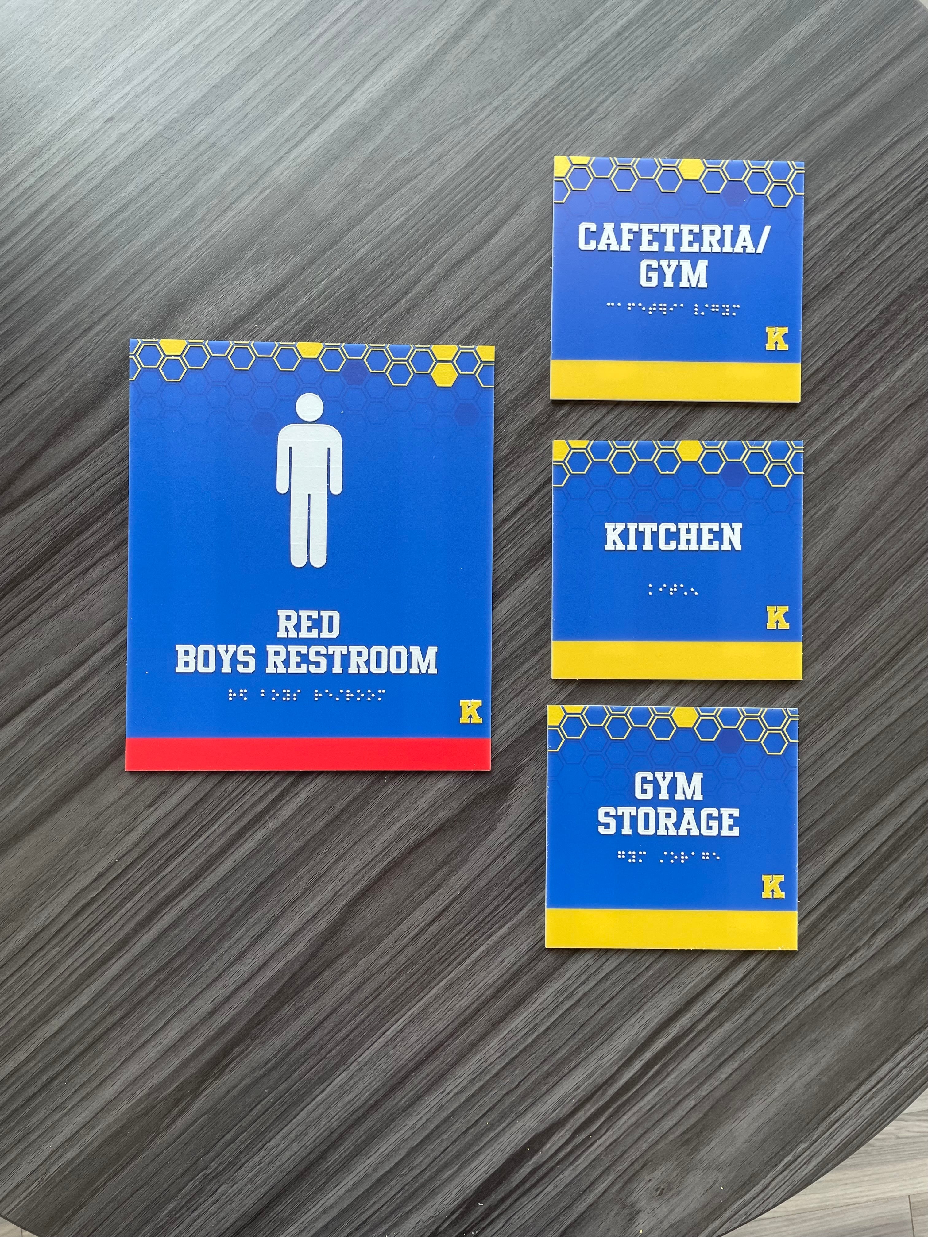 A Summer of ADA Signage! Kearsley Community Schools
