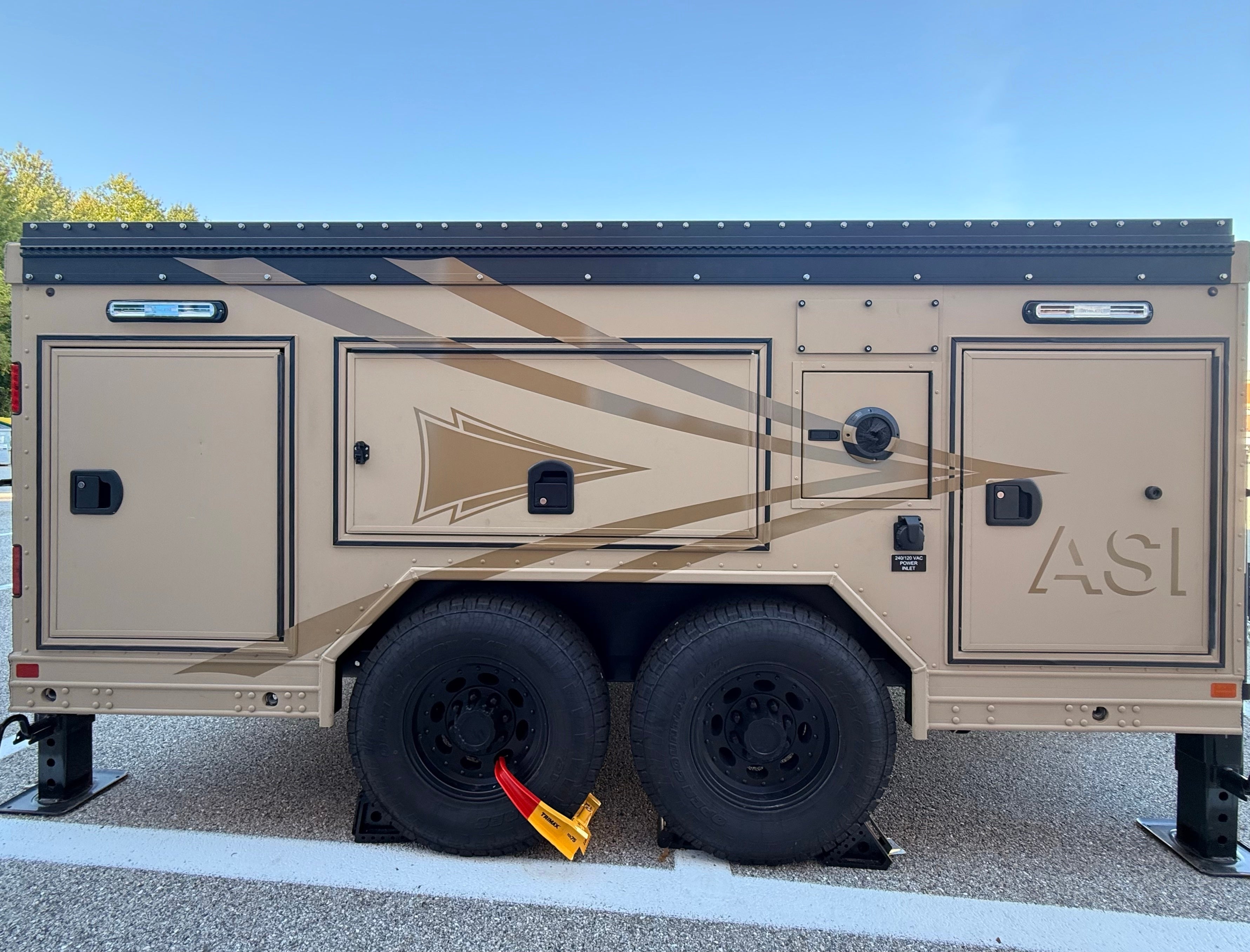 Custom Tactical Trailer Decals for Advanced Strategic Insight, Inc. in Fulton, MD
