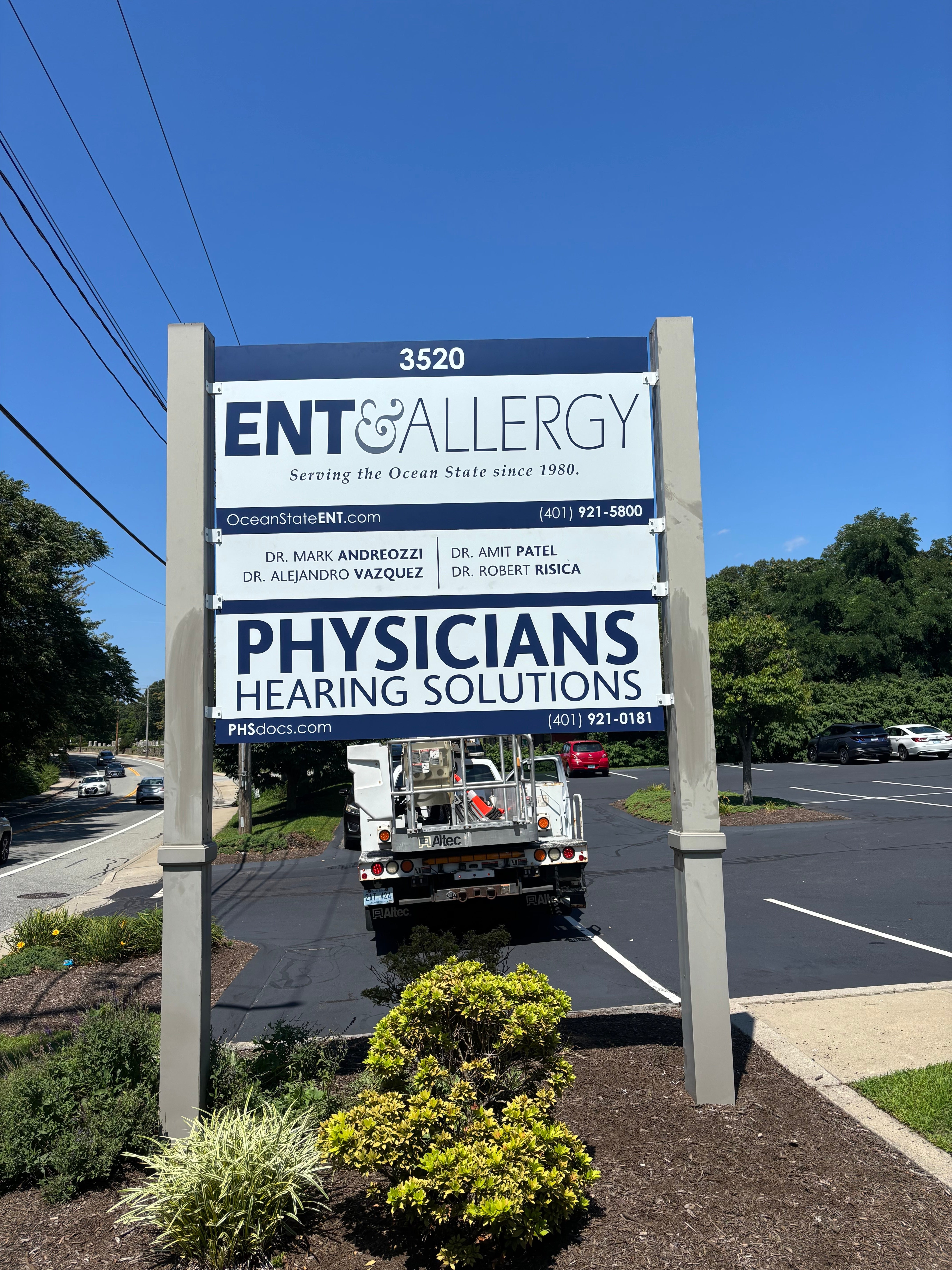 Freestanding Post & Panel Signage for Local Businesses