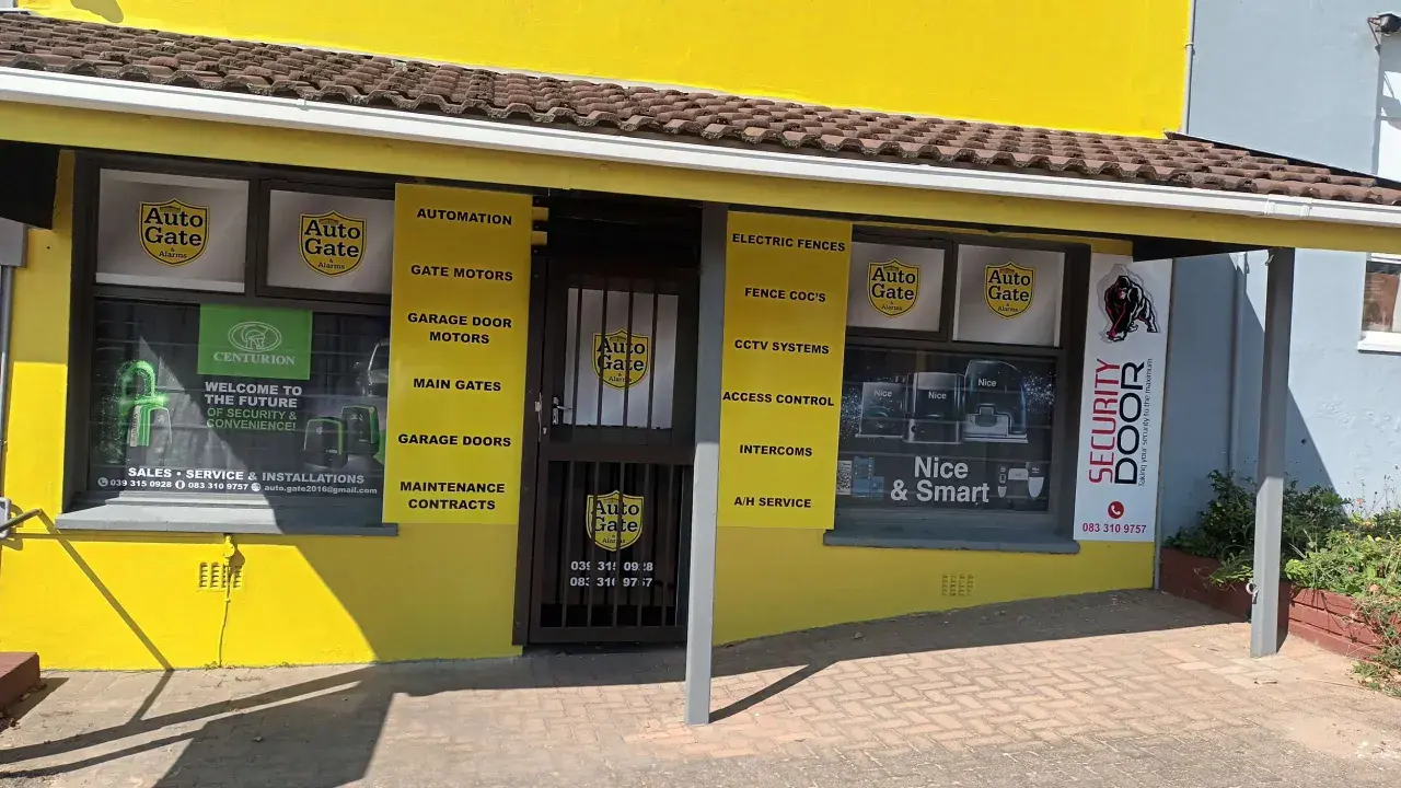 See how Auto Gate uses bold storefront branding and clear service signage to make its business visible, understandable and memorable.