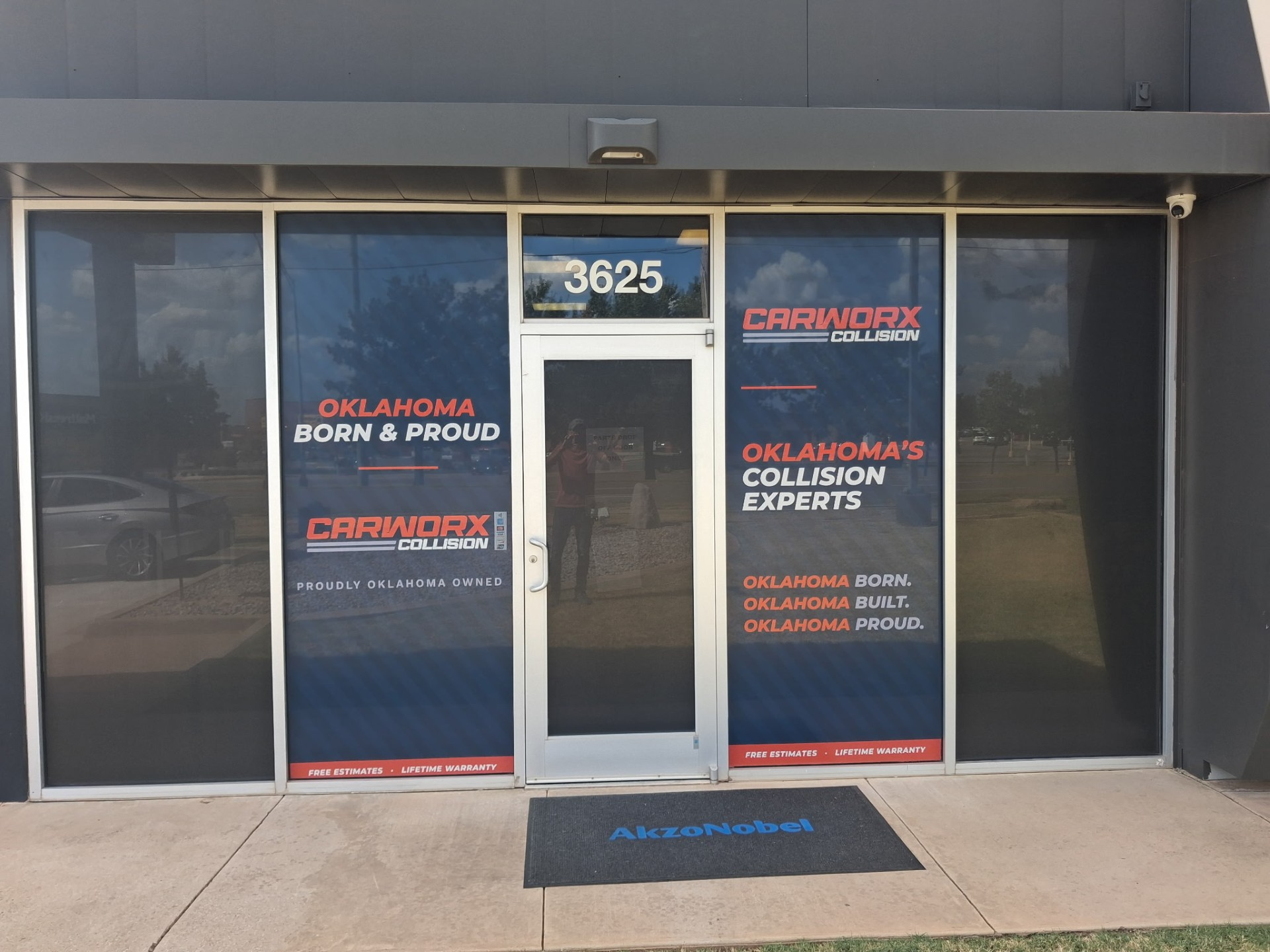 Window graphics for a new customer!