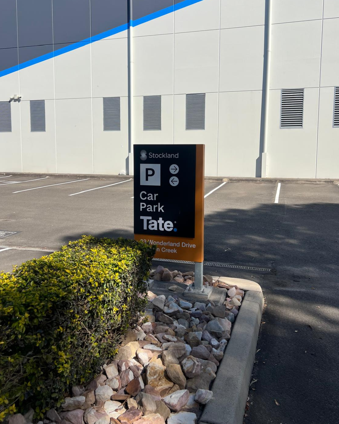 A Big Signage Fit-Out for Tate’s New Eastern Creek Location