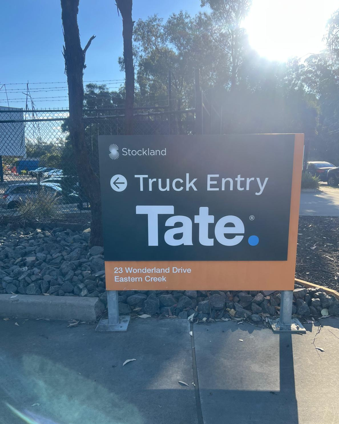 A Big Signage Fit-Out for Tate’s New Eastern Creek Location