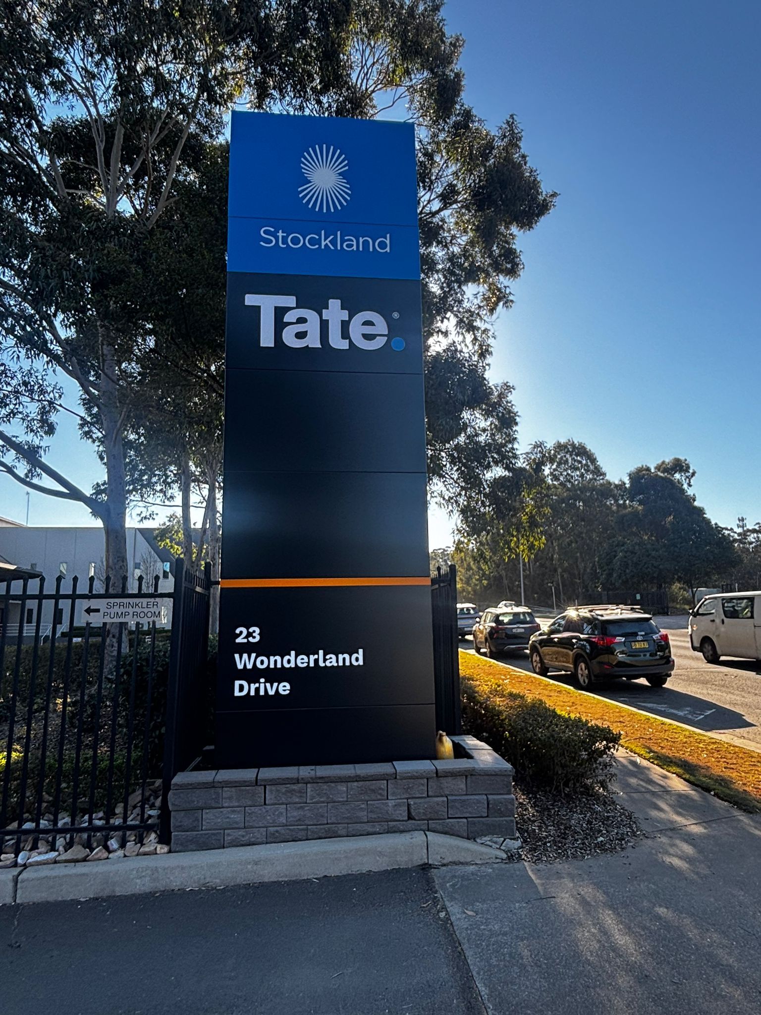 A Big Signage Fit-Out for Tate’s New Eastern Creek Location