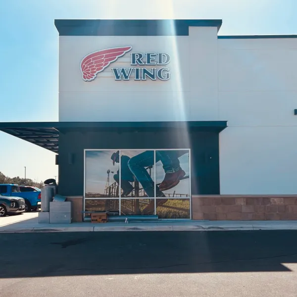 Red Wing Channel Letters_side_Window Perf