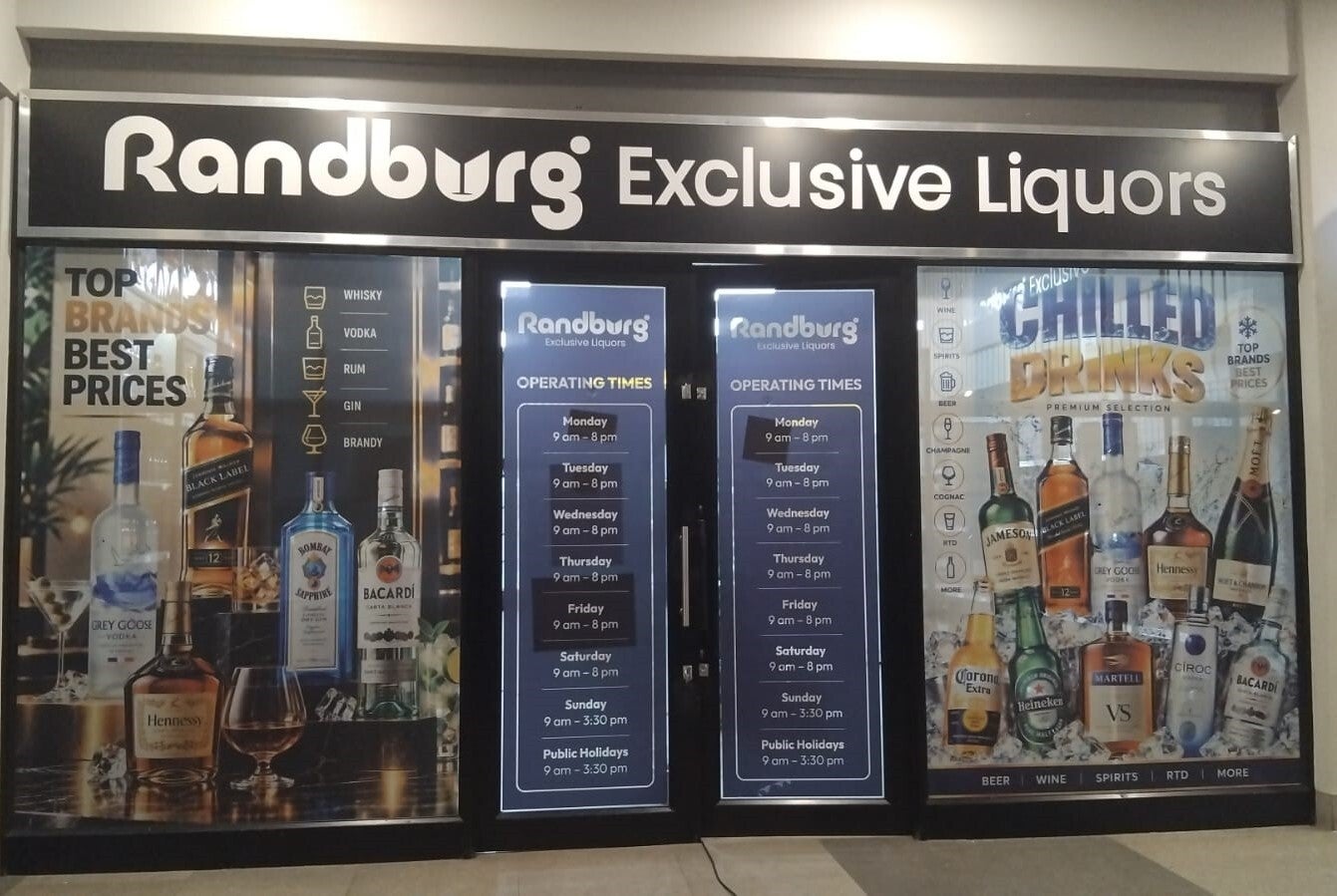 ACM Sign on Frame – Randburg Exclusive Liquors