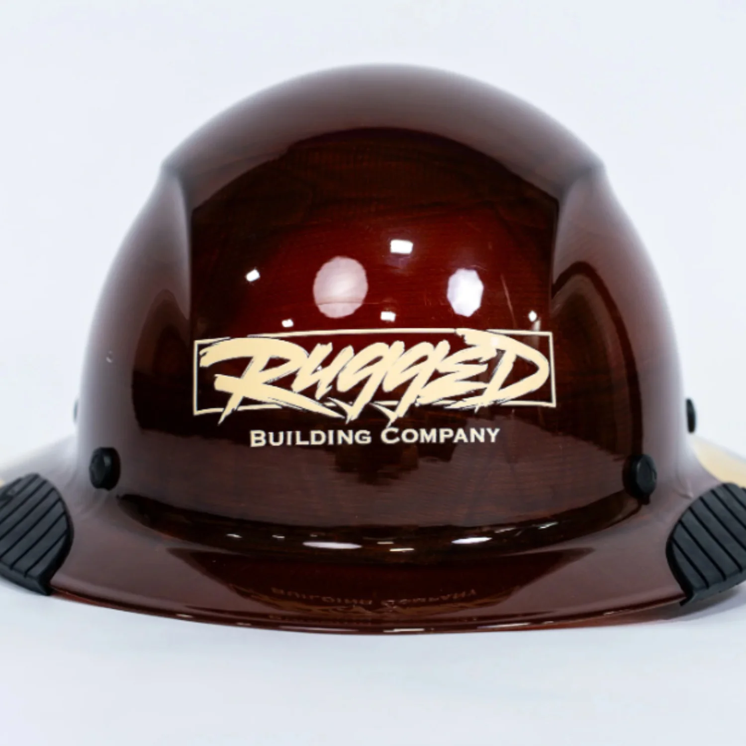 Custom Branded Hard Hat for Rugged Building Company