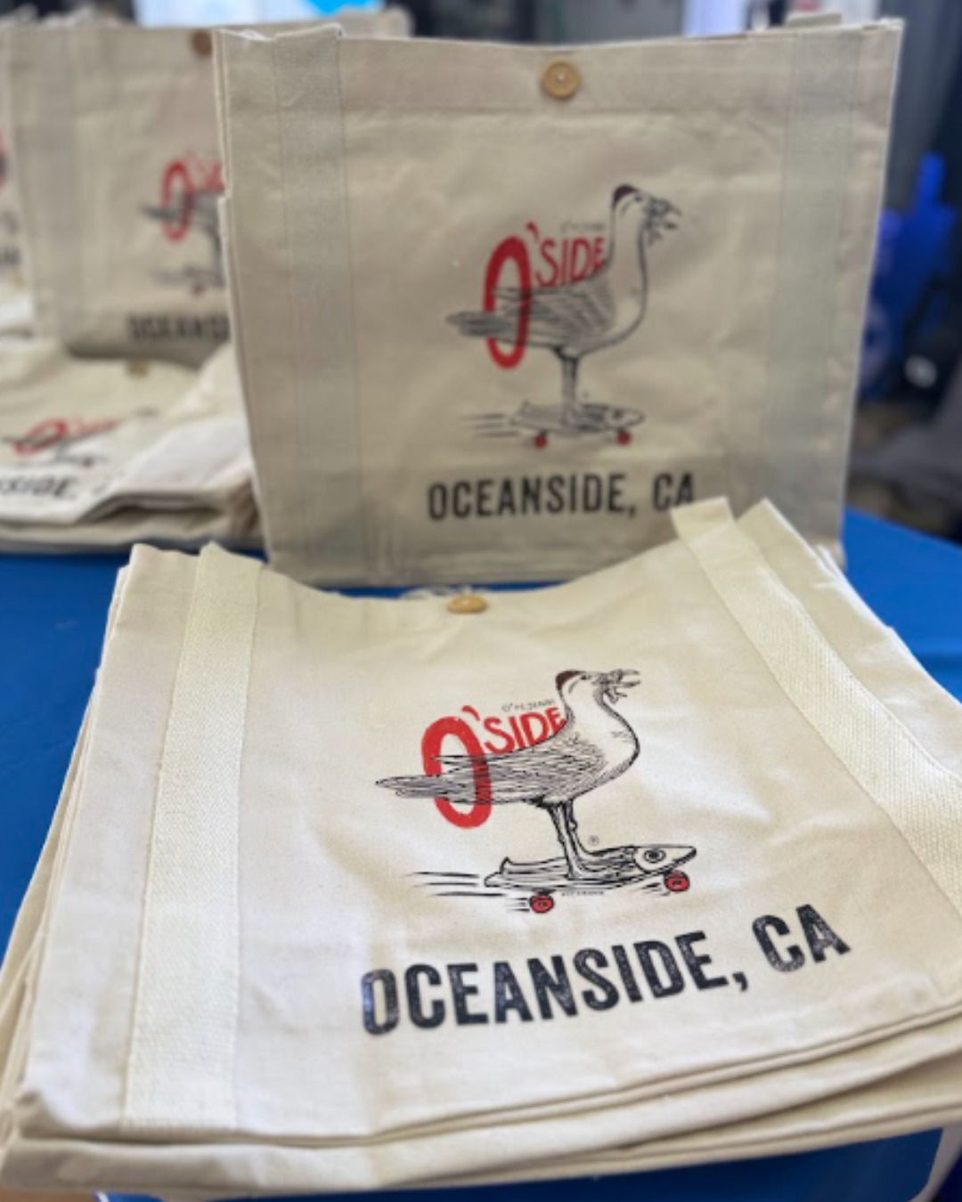 Custom Oceanside Tote Bags for the America 250 Celebration