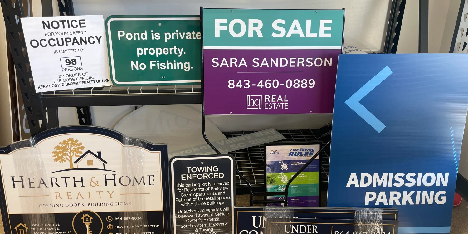 Real Estate Signs & Open House Flags