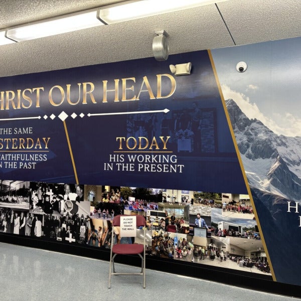Printed wall murals tell the story Kansas City