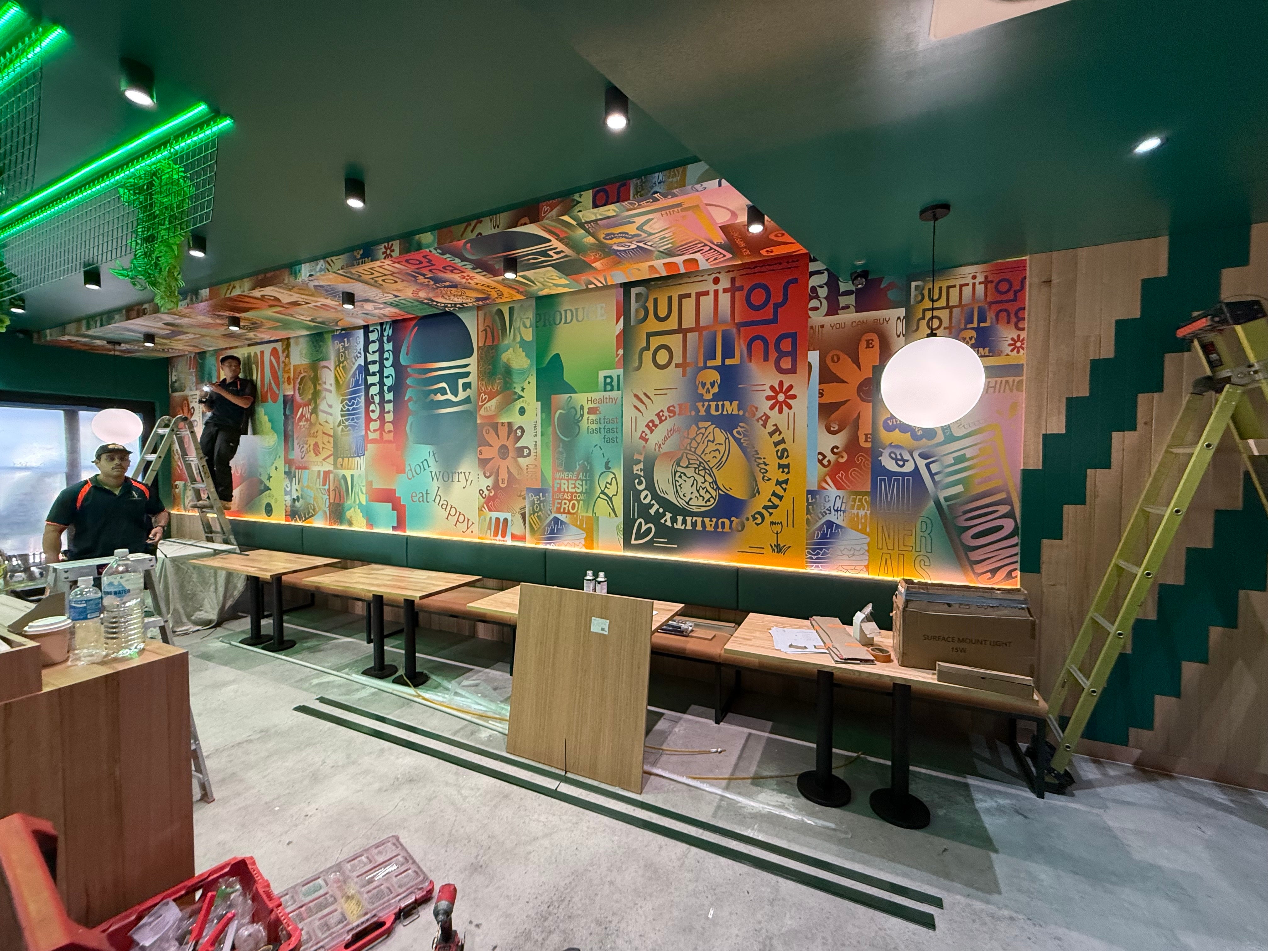 Bringing LIV EAT to Life: A Complete Signage Fit-Out in Under 4 Weeks