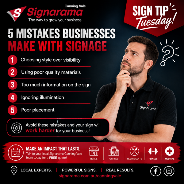 Sign Tip Tuesday