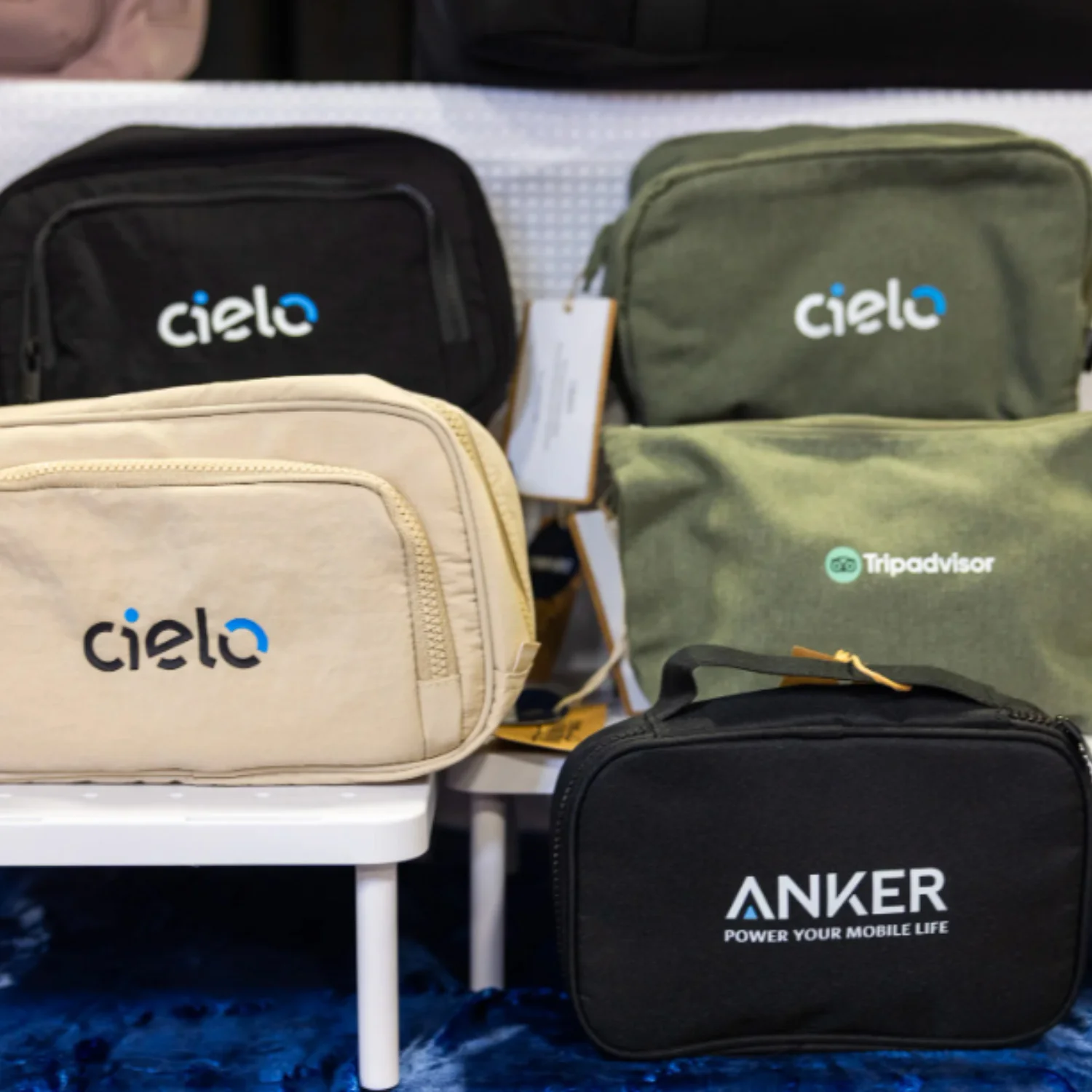 Custom Branded Bags for Cielo, Tripadvisor & Anker